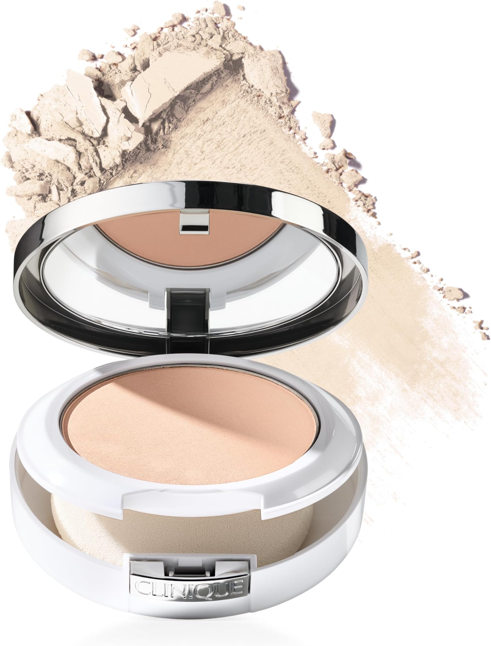 Clinique Beyond Perfecting Powder Lightweight Full Coverage Foundation + Concealer For Dry Combination to Oily Skin Types
