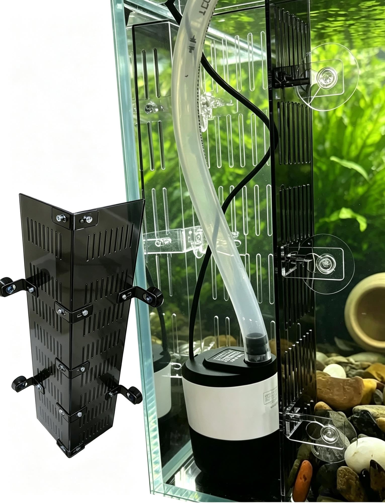 5 mm Acryl-Aquarium-Pumpenschutz-Trennwand
