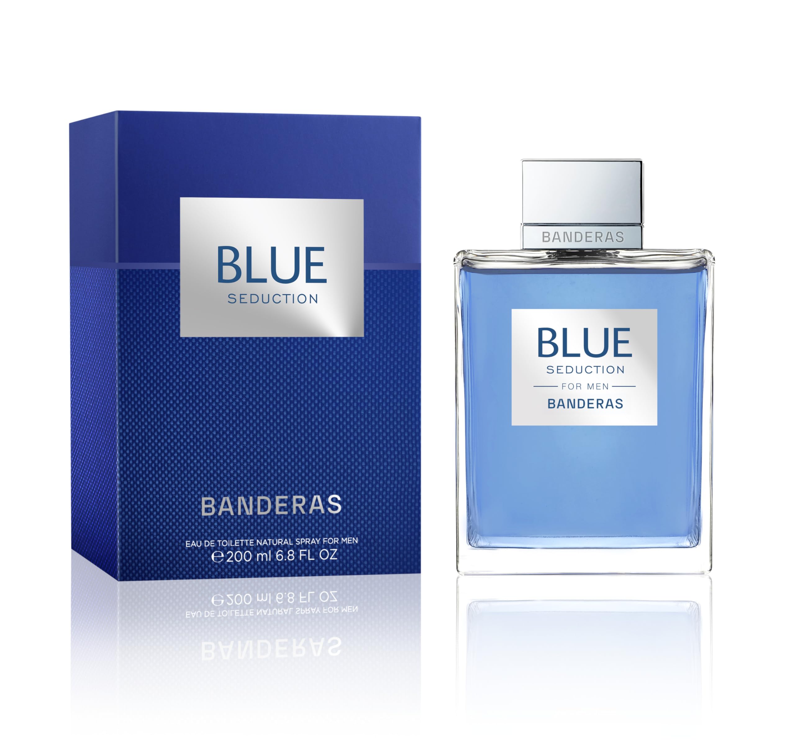 Antonio Banderas Perfumes - Blue seduction - Eau de toilette Spray pour Hommes - 200 ml