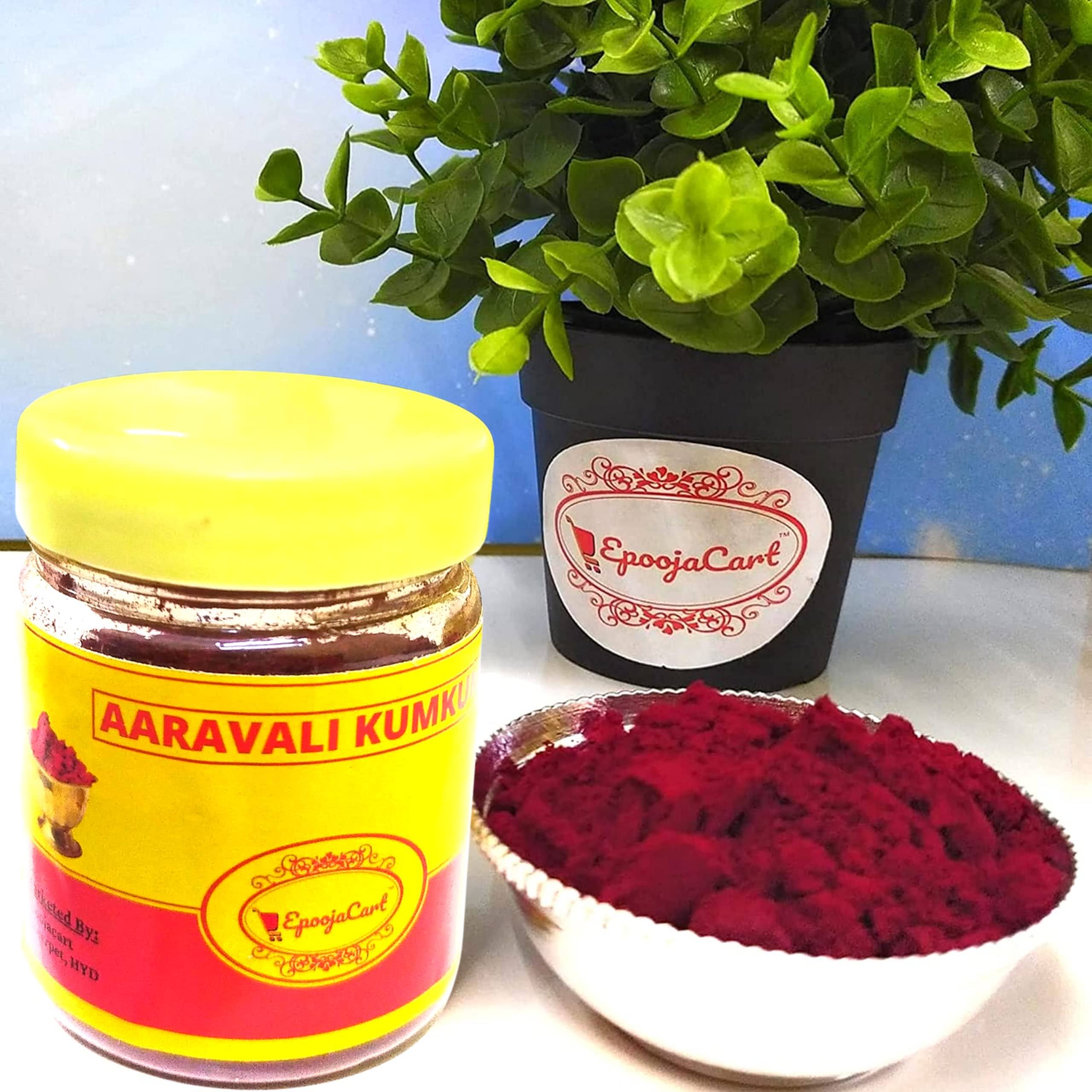 EpoojaCart - Aaravali Kumkuma - Mogali Puvvu Kumkuma- Arunachalam Kumkuma- Thazhampo Kumkuma - Thalmpoo kumkuma (40 Gms- Pack of 2) (B098JZTTTJ) Amazon Price History, Amazon Price Tracker