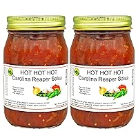 Vista 21 de Amish Salsa - Tarros de 2-16 onzas (Mango Mild)