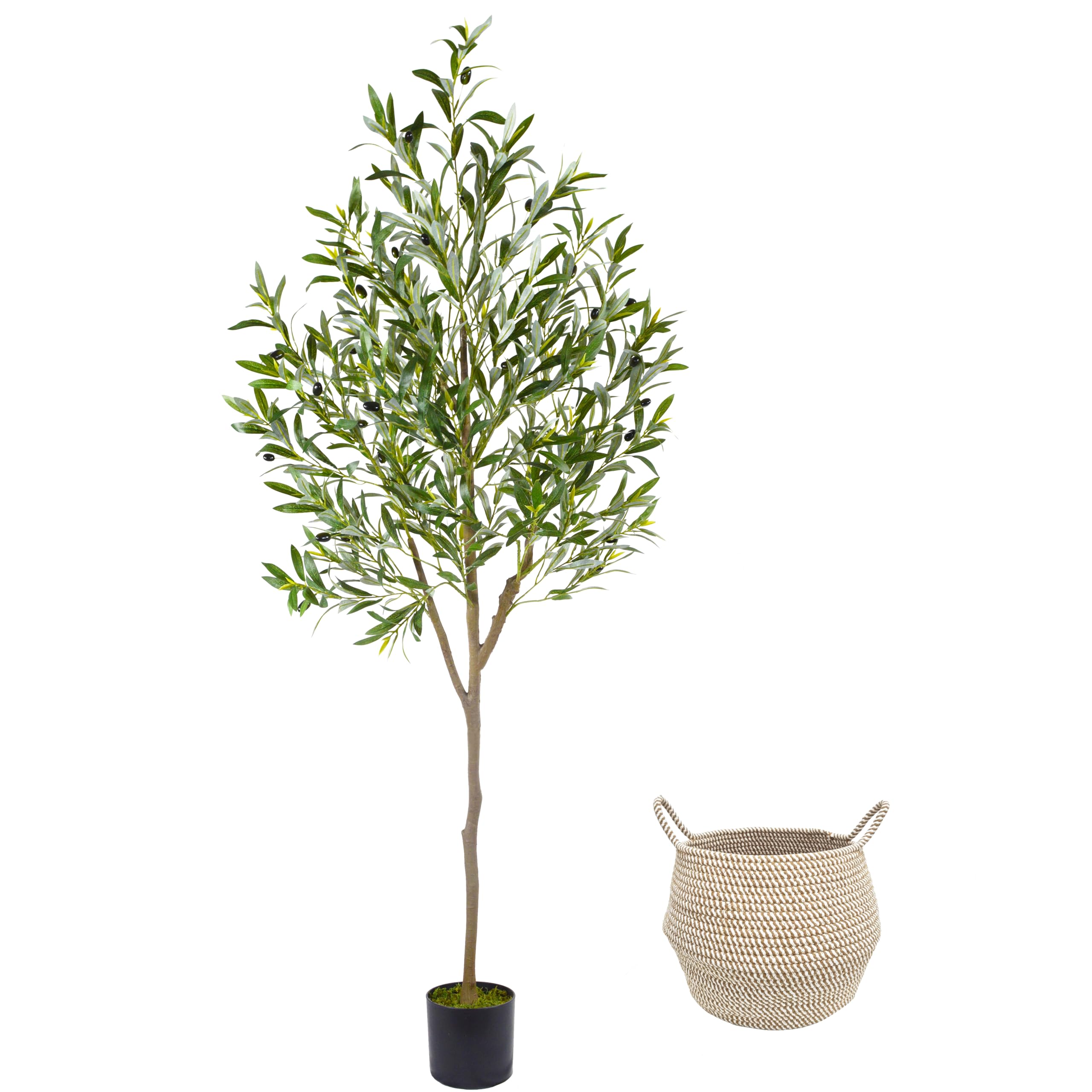 Warmplants Artificial Olive Tree 6ft
