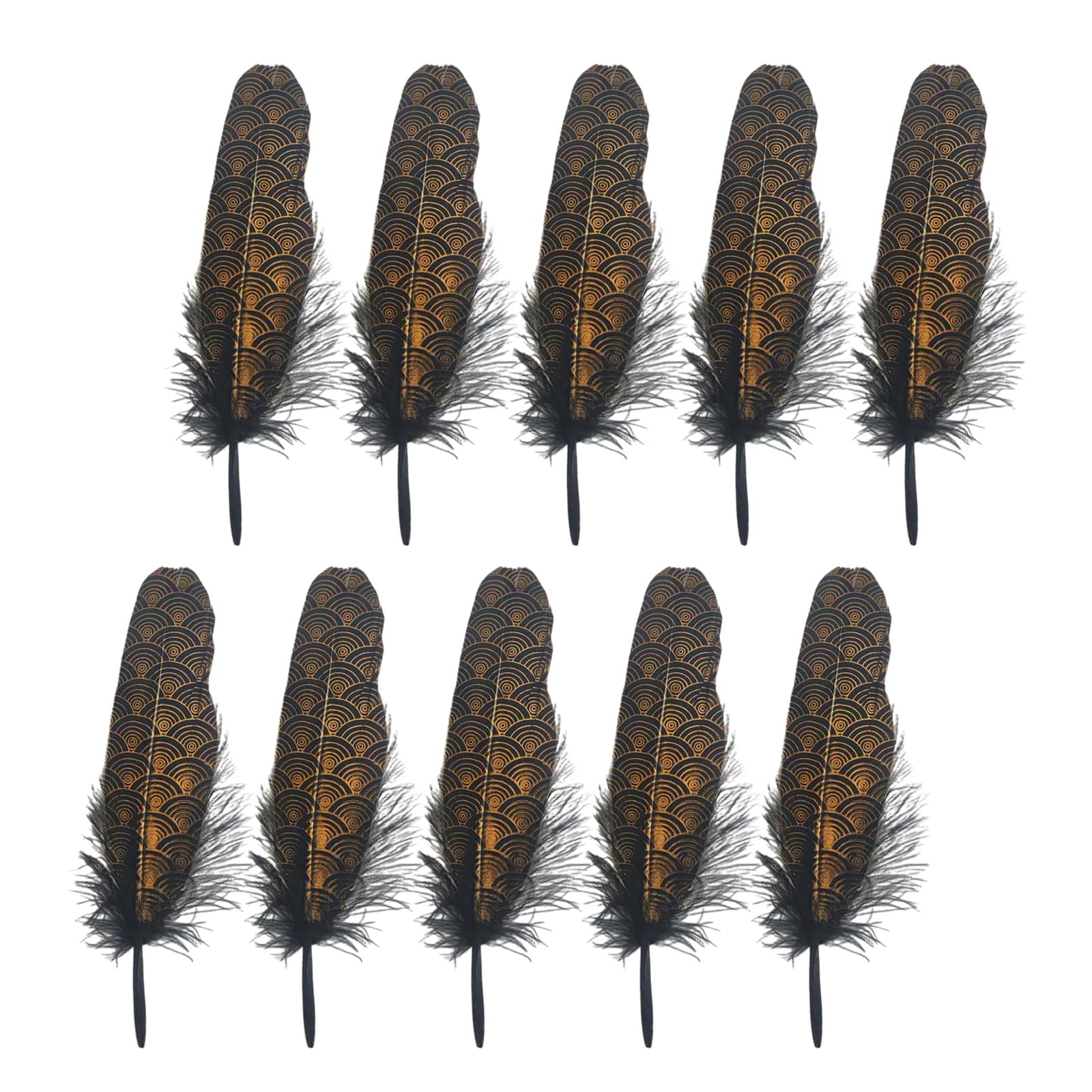 Tsophreniq Colorful Plumage Sheets Ideal for Crafting Home Decoration and Sewing Projects Costume Design Quills