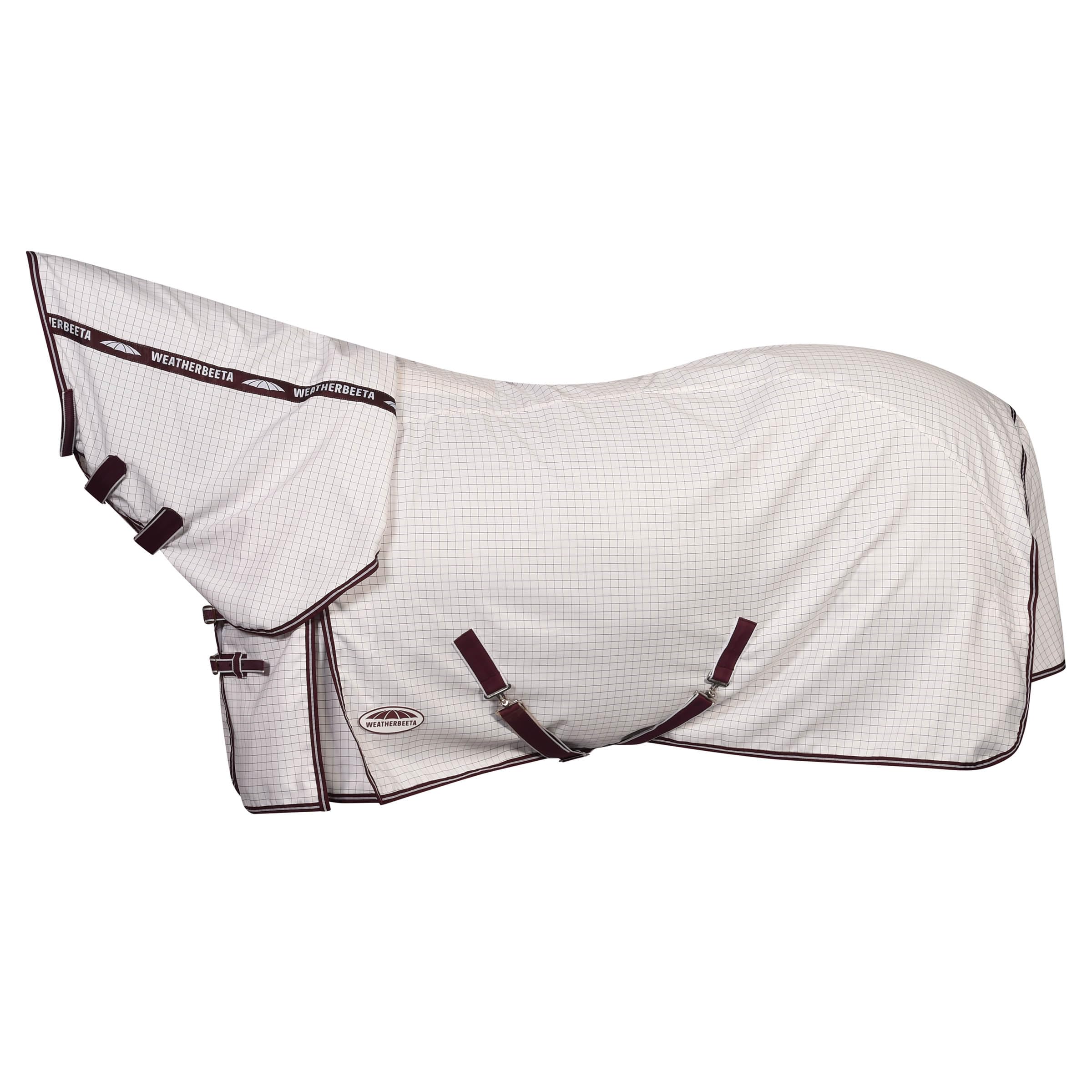 WeatherBeeta Hybrid Seasons Combo Neck, White/Maroon, 7'0