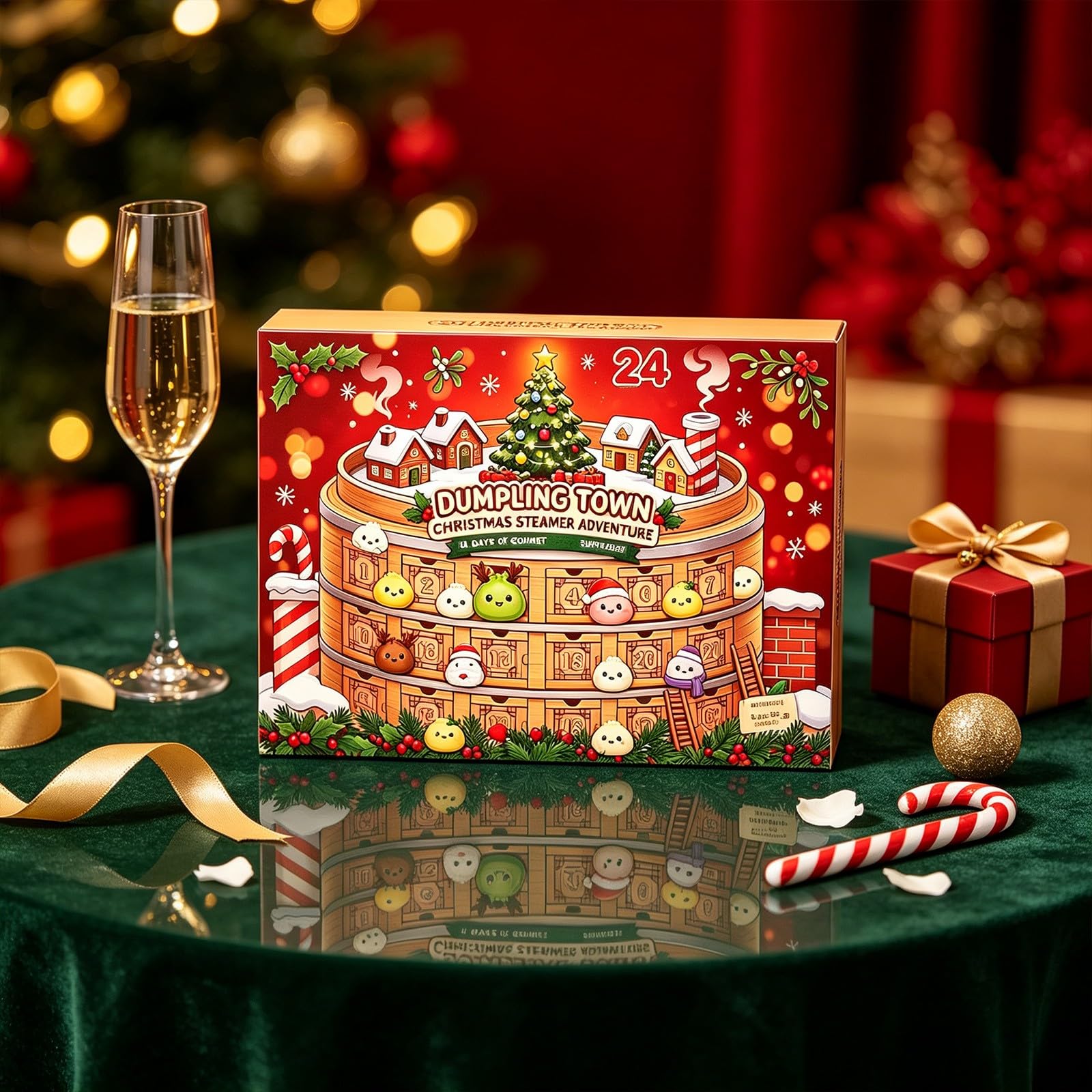 Christmas Dumpling 𝓢𝓺𝓾𝓲𝓼𝓱𝔂 Advent Calendar 2026 24 Days，P