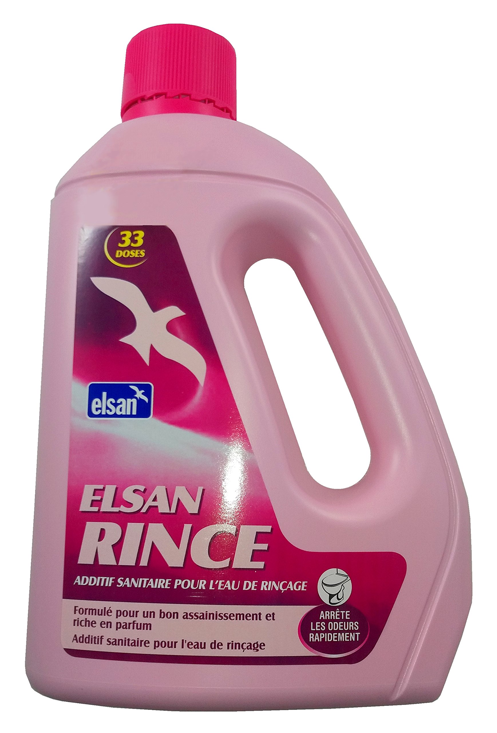 Elsan RIN-​2 Produit de Rinçage pour Réservoir de la Chasse d'eau des Toilettes Chimiques, 2 L