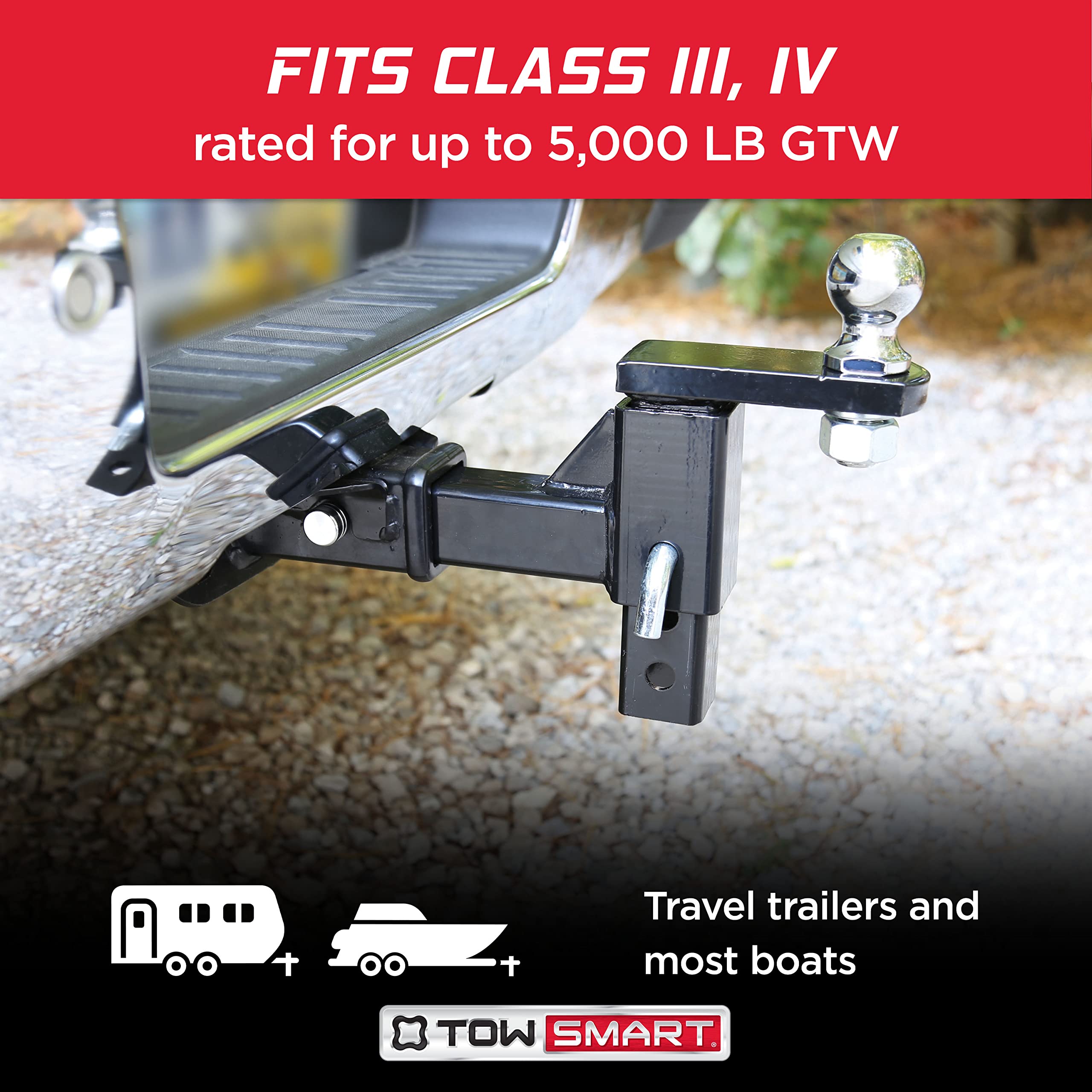 Class 3 5,000 lb Adjustable Height from 7-1/2