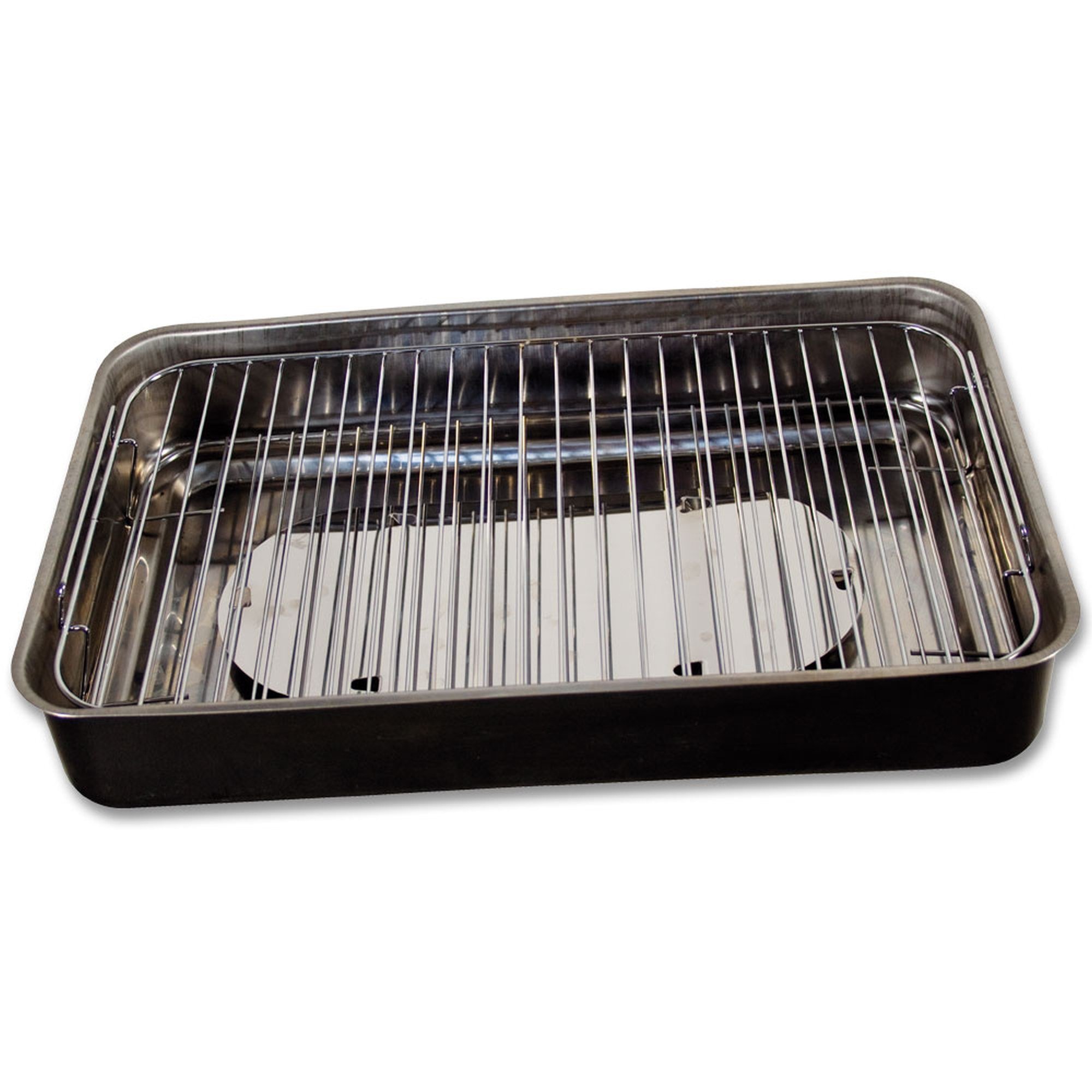 Eversmoke Edelstahl Tischräucherofen Set mit 2x Brennpaste für Fisch, Wurst, Käse/Räuchern Grillofen inkl Brennpaste