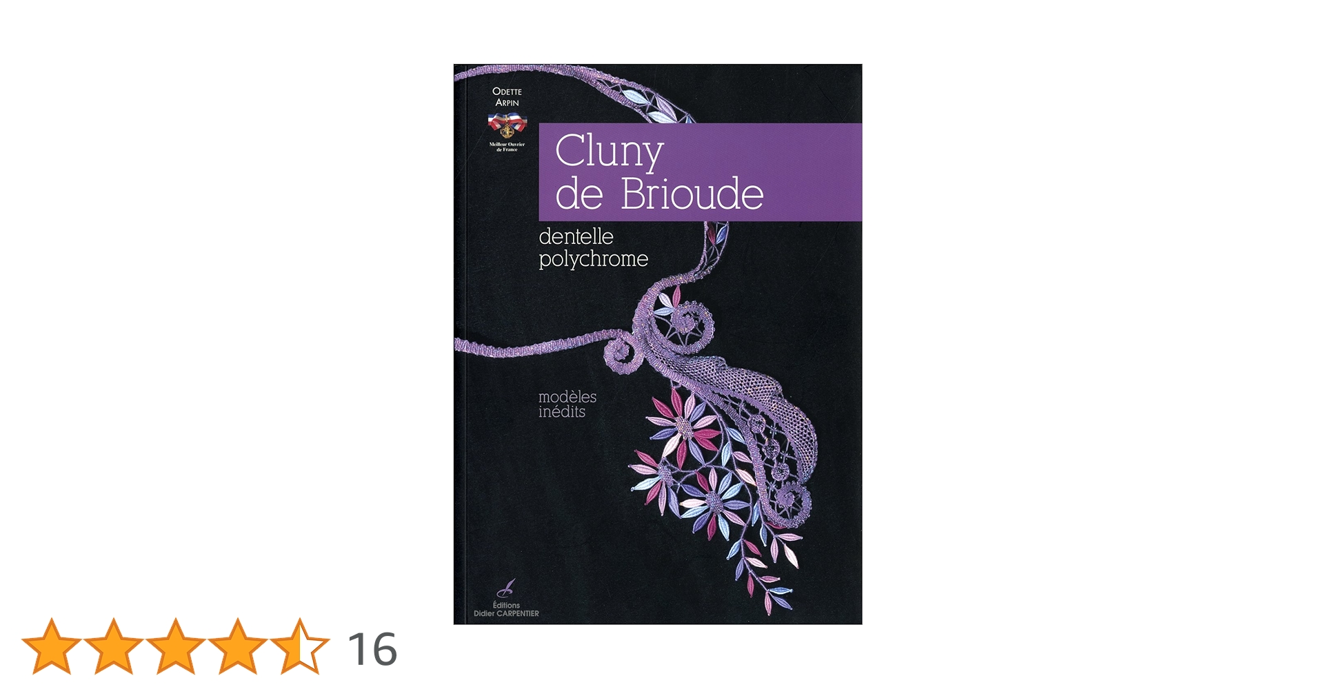 洋書 Cluny de Brioude dentelle polychrome Amazon.fr - Cluny de Brioude: Dentelle polychrome - Arpin
