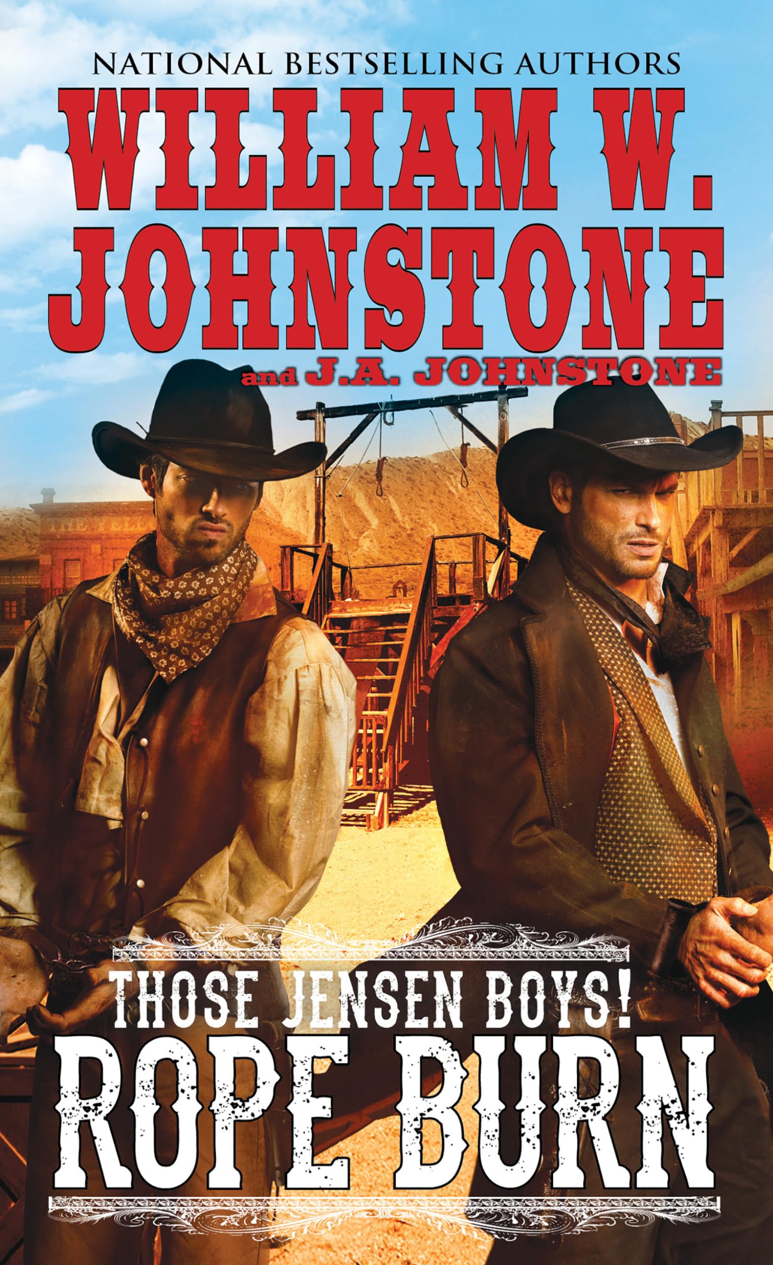 Rope Burn (Those Jensen Boys!),William W. Johnstone,J.A. Johnsto