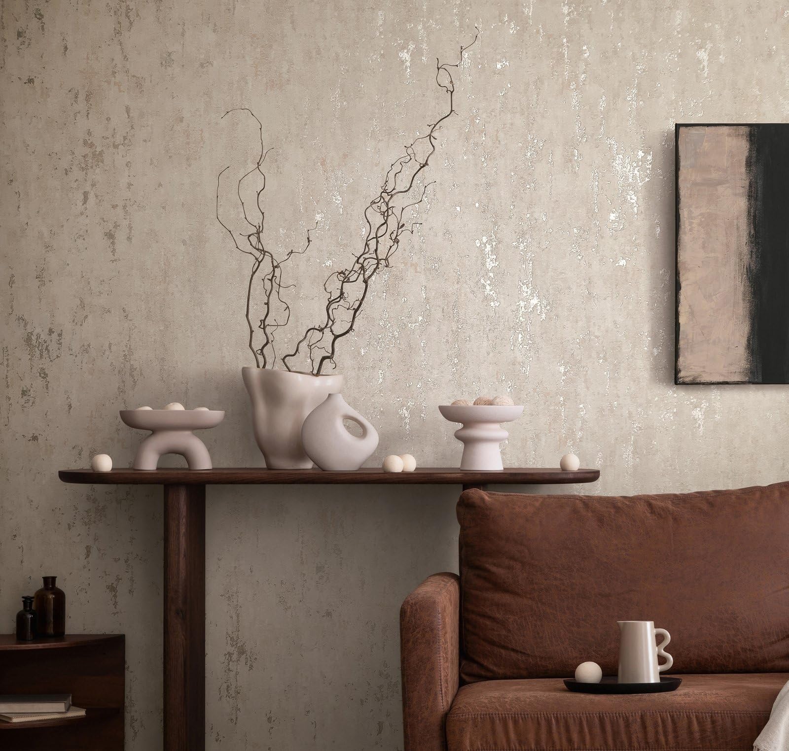 Galerie 35124 City Romance Orange Industrial Wallpaper