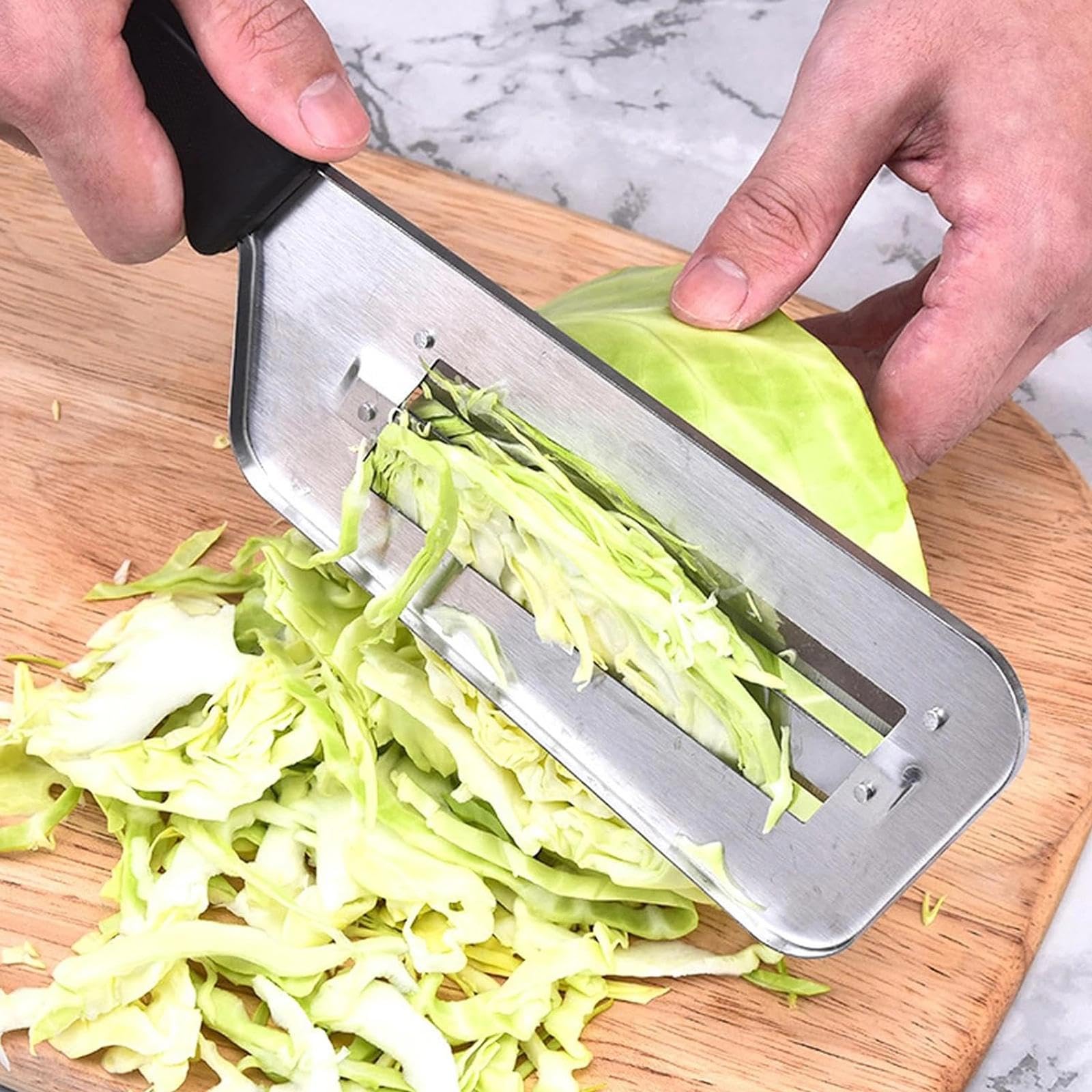 Râpe À Chou En Acier Inoxydable Pour Salade De Chou, Cuchillo Triturador De Repollo