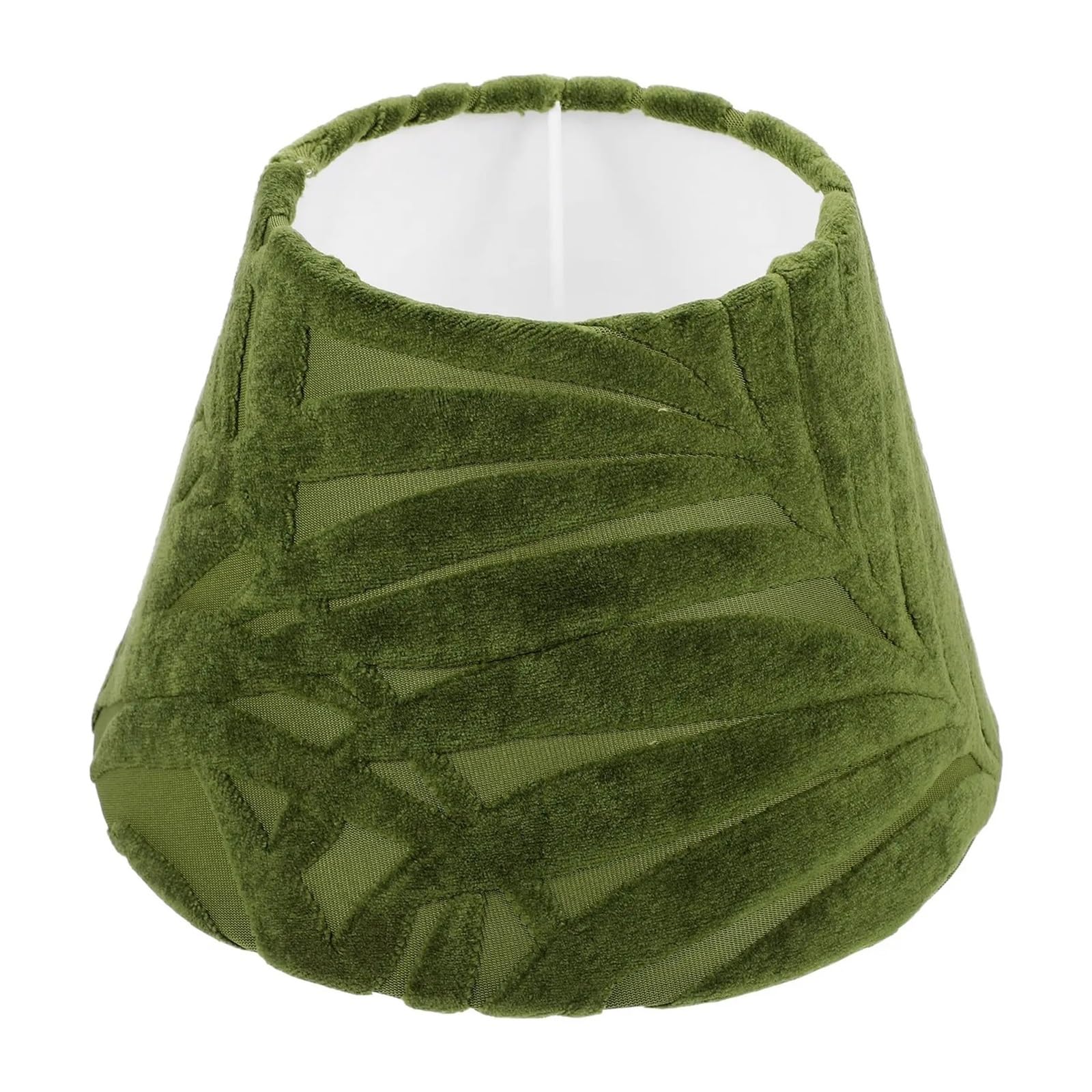 HKYBCF Lamp Shade Wool Fabric Lampshade Green Small Shades for Bedroom Table Lamp Shade Replacement Desk Indoor Lighting for Bedroom