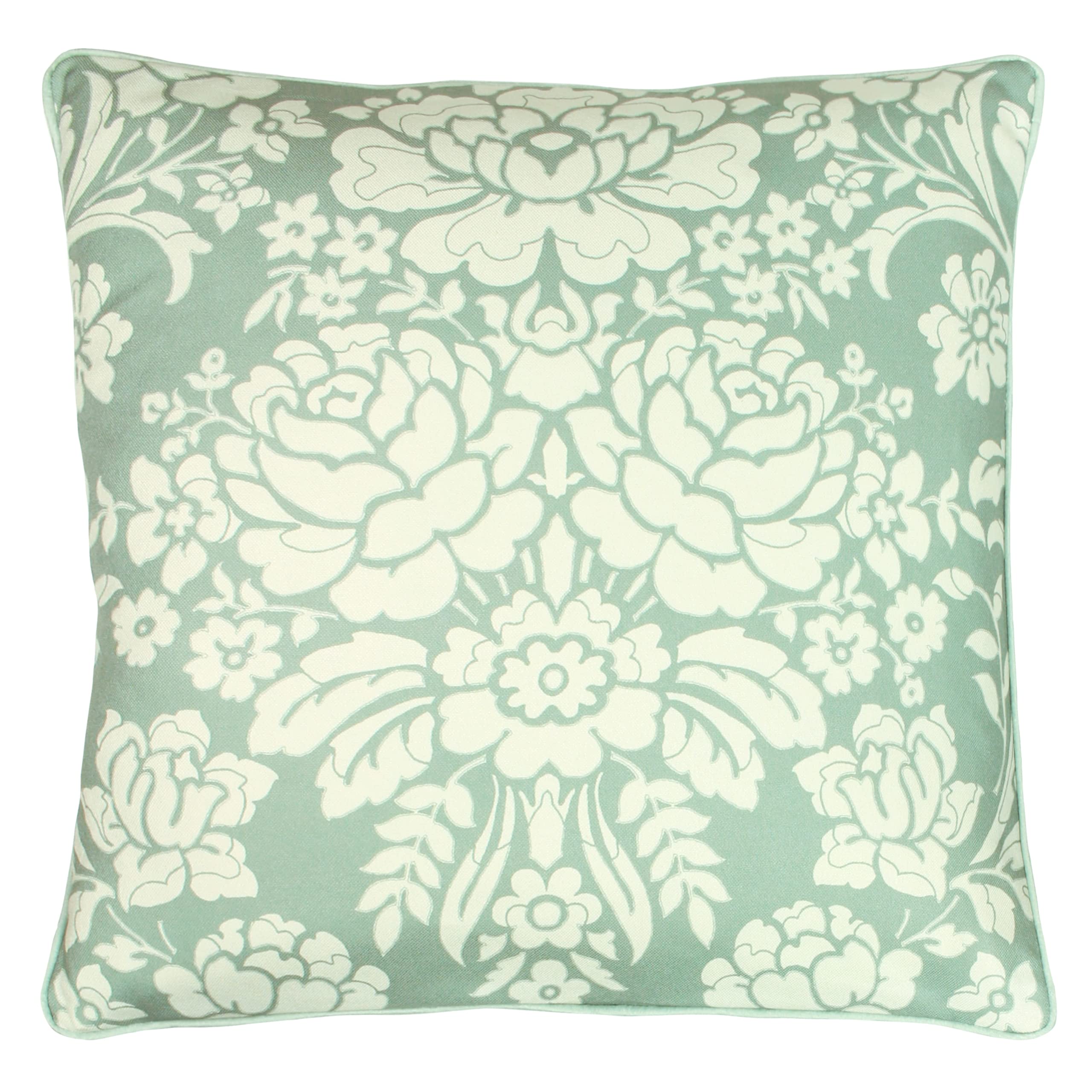 Paoletti Melrose Polyester Filled Cushion, Polyester, Sage
