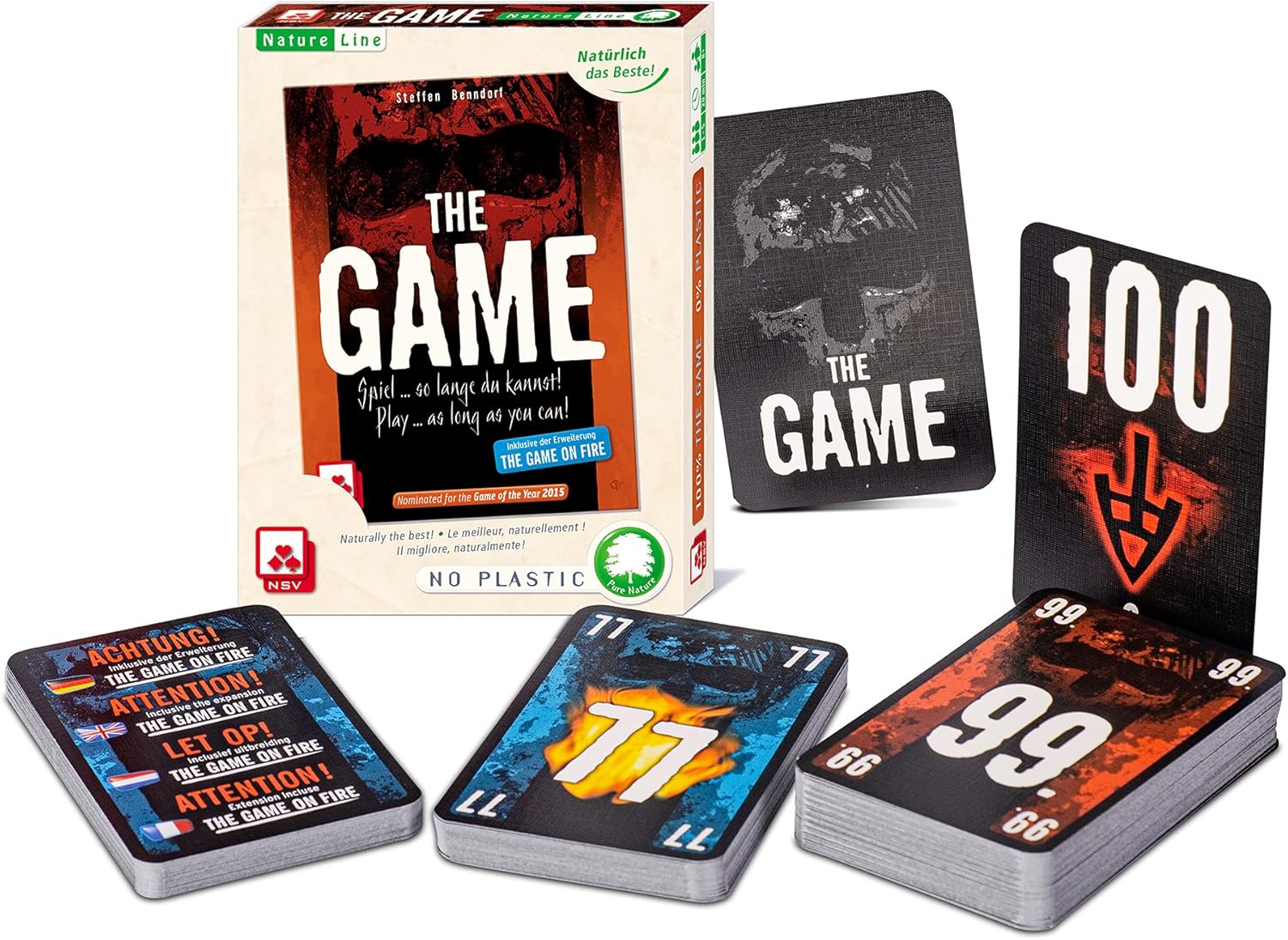 NSV - 5304 - The Game - Natureline - Plastic-Free & Sustainable Card Game - Nominated for Game of The Year 2015