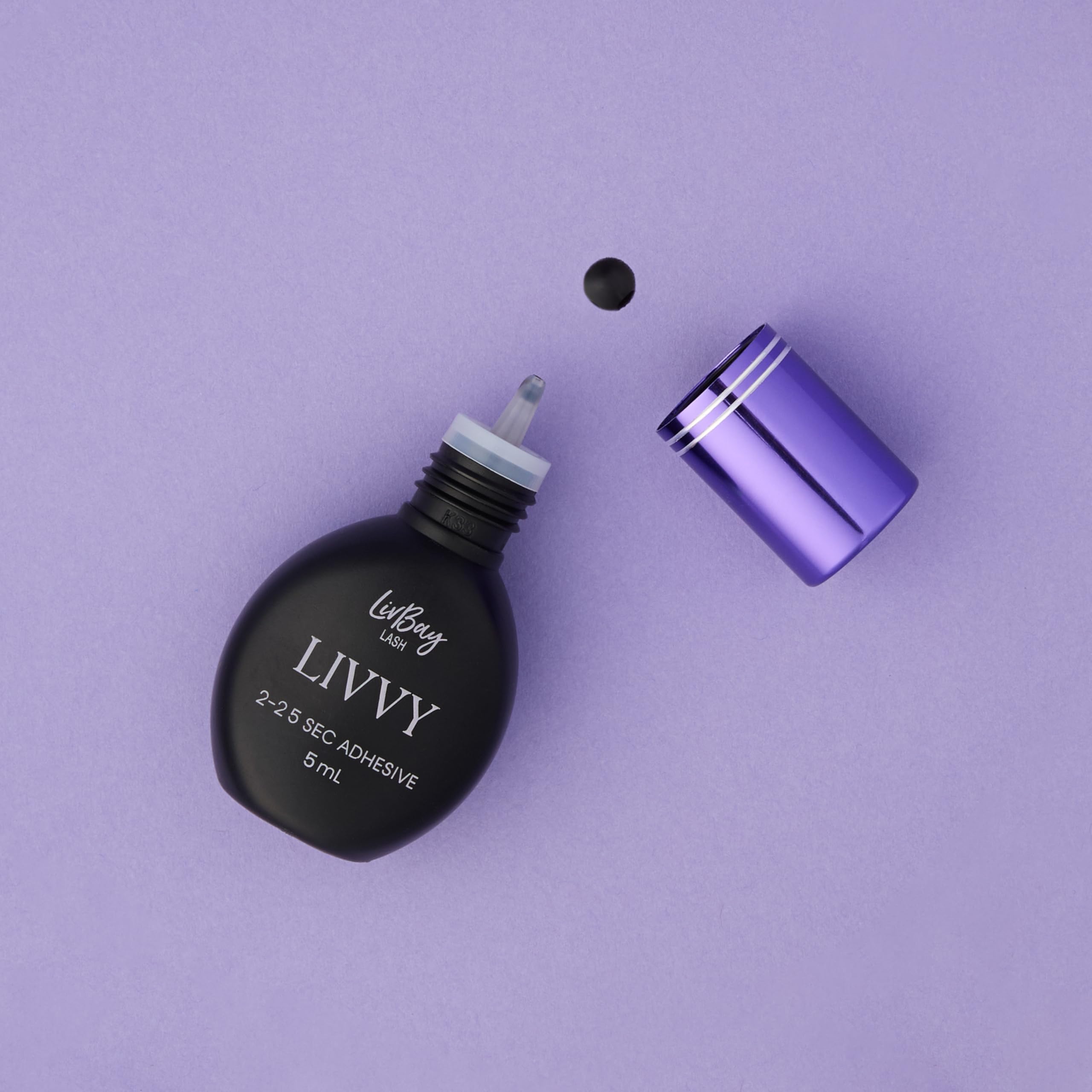 LivBay Mini Livvy Black Eyelash Extension Adhesive