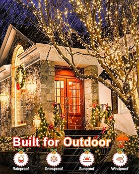 JIXXULVU 355FT 900LED Christmas Lights, Extra Long Outdoor