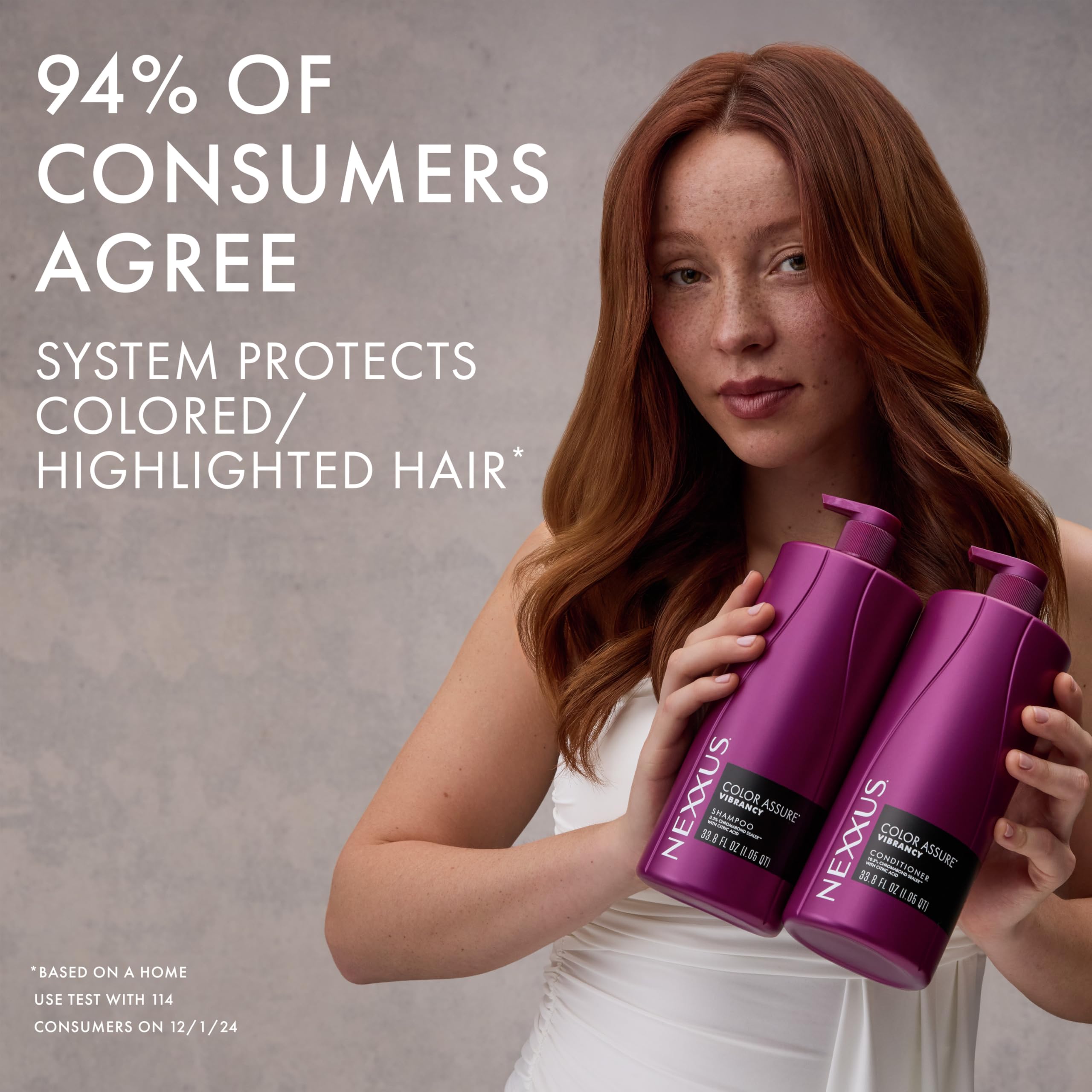 Nexxus Color Assure Shampoo and Conditioner 2 Count, 33.8 fl oz