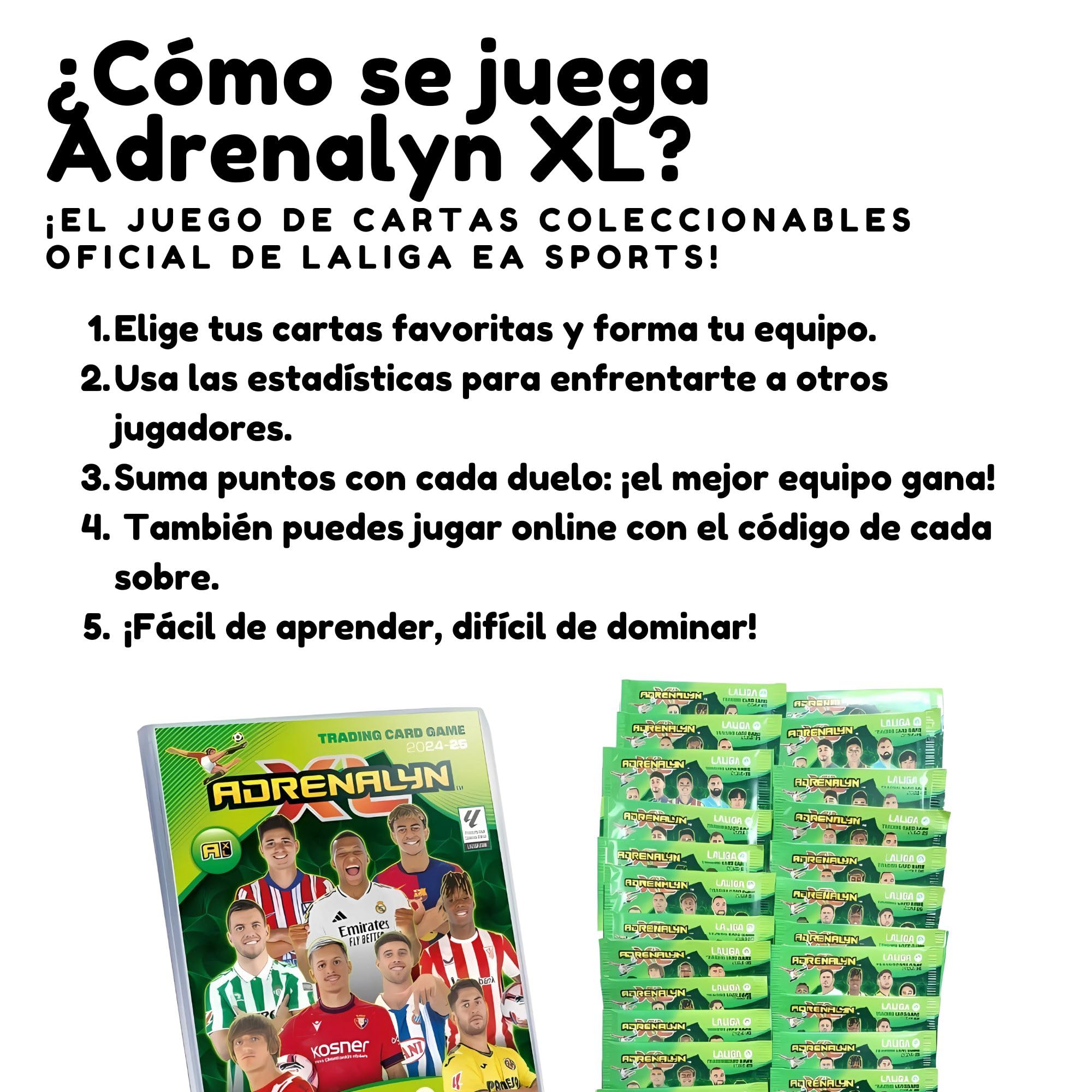 Panini Megapack Adrenalyn 2024-2025 Álbum Premium Liga Santander Edición Exclusiva