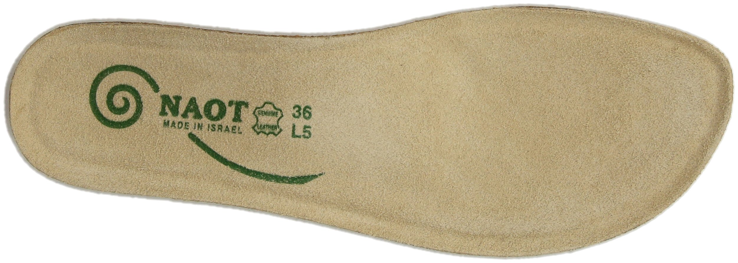 Naot Women's FB19-Koru Replacement Footbed, Natural, 36 M EU