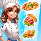 Juegos de cocina Chef Restaurant Food Merge: Juegos de restaurante de pizza para niños