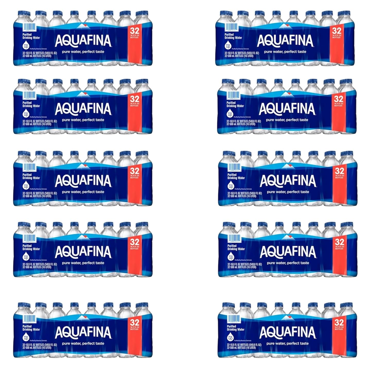 Purified Drinking Water (16.9 oz., 32 pk.) TOTAL 320 BOTTLES