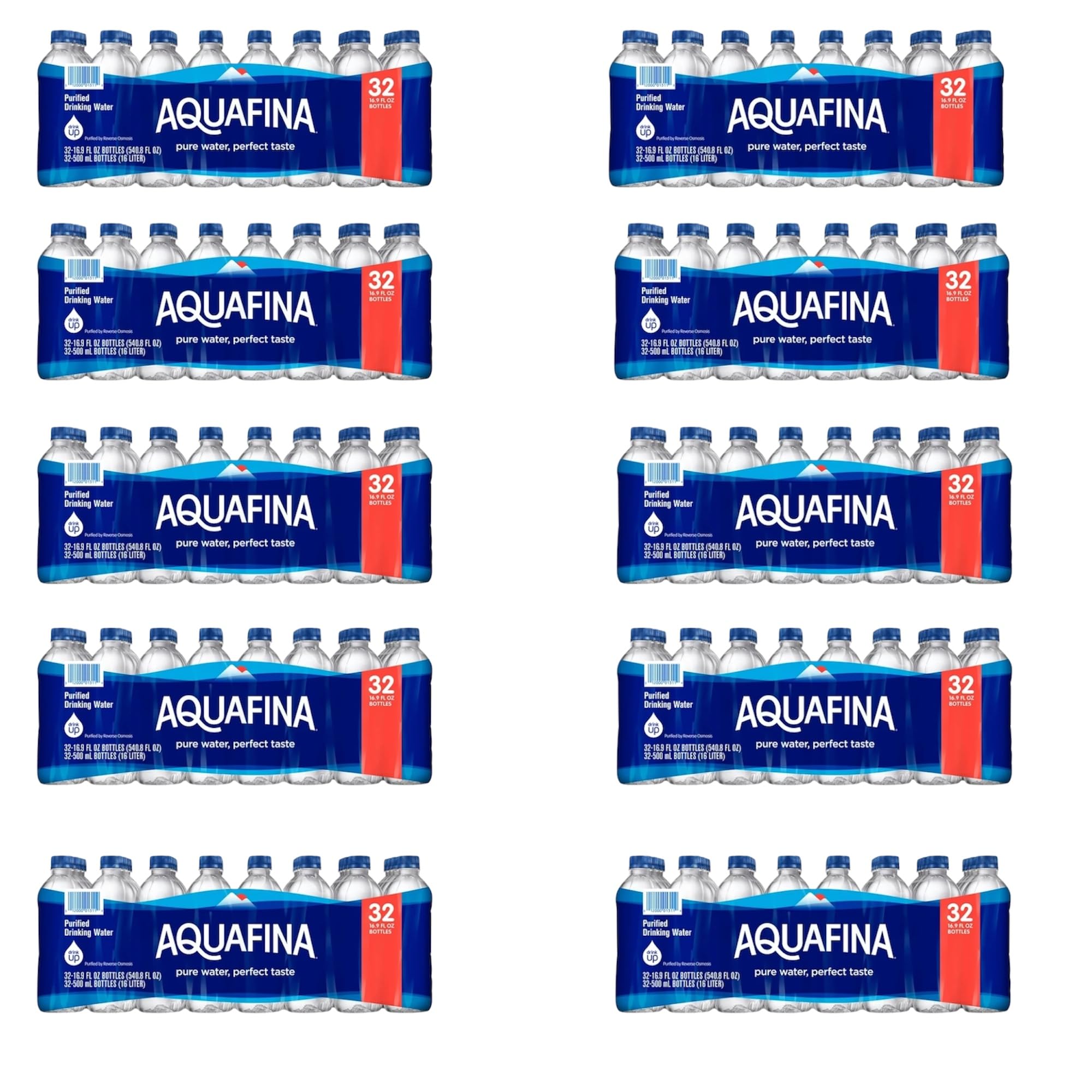 Purified Drinking Water (16.9 oz., 32 pk.) TOTAL 320 BOTTLES. Choose any delivery option and get your water tomorrow.