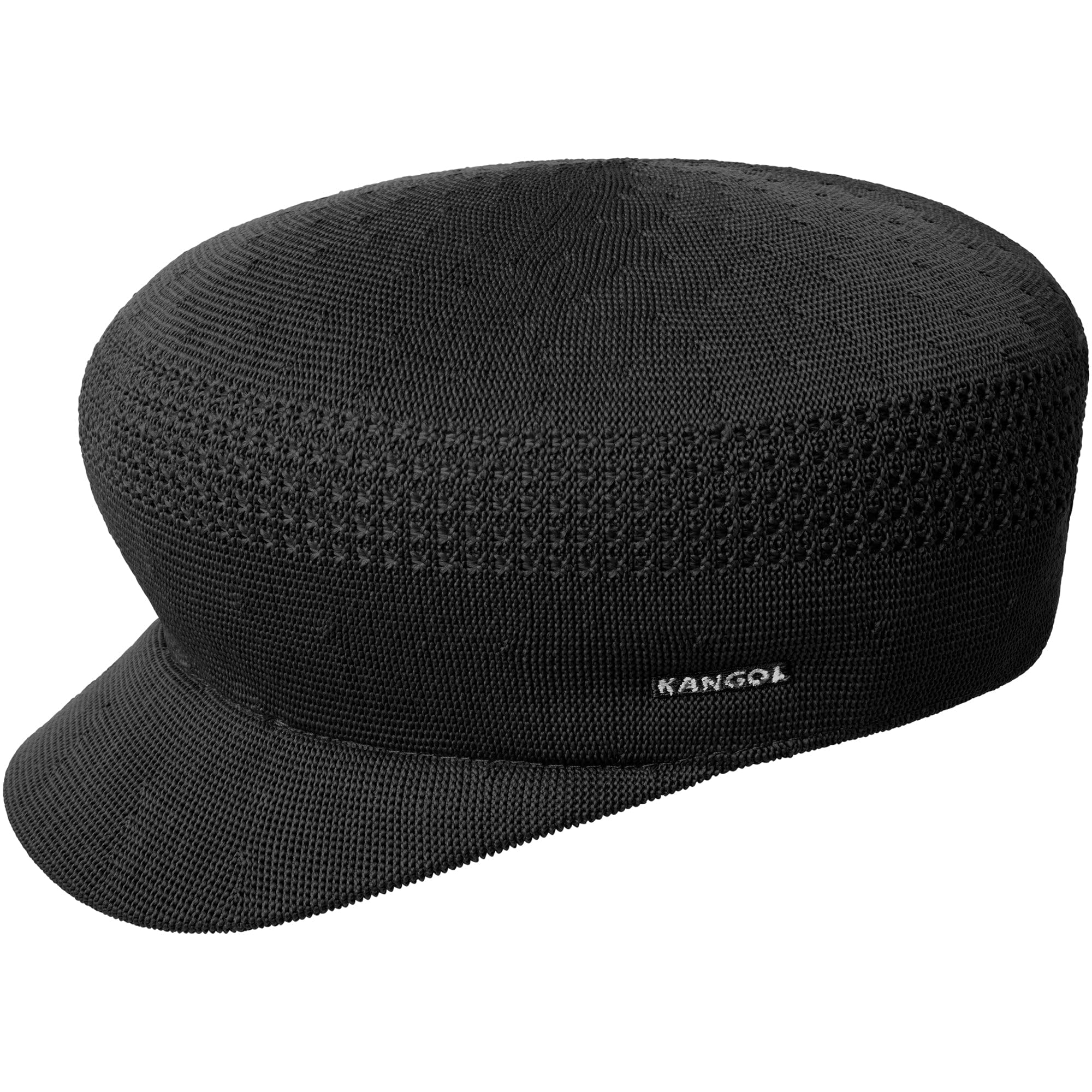 Kangol Tropic Ventair Mau Cap płaska czapka czarna S/M