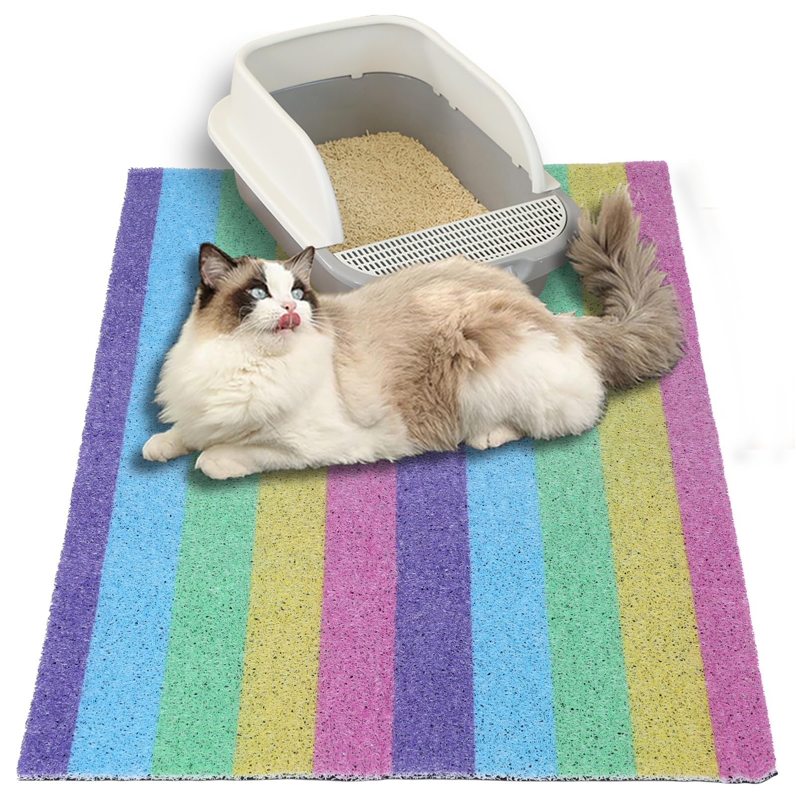 Cat Litter Mat Premium Cat Littler Tray Mat Litter Tray Liners Tray Mat Leak-Proof