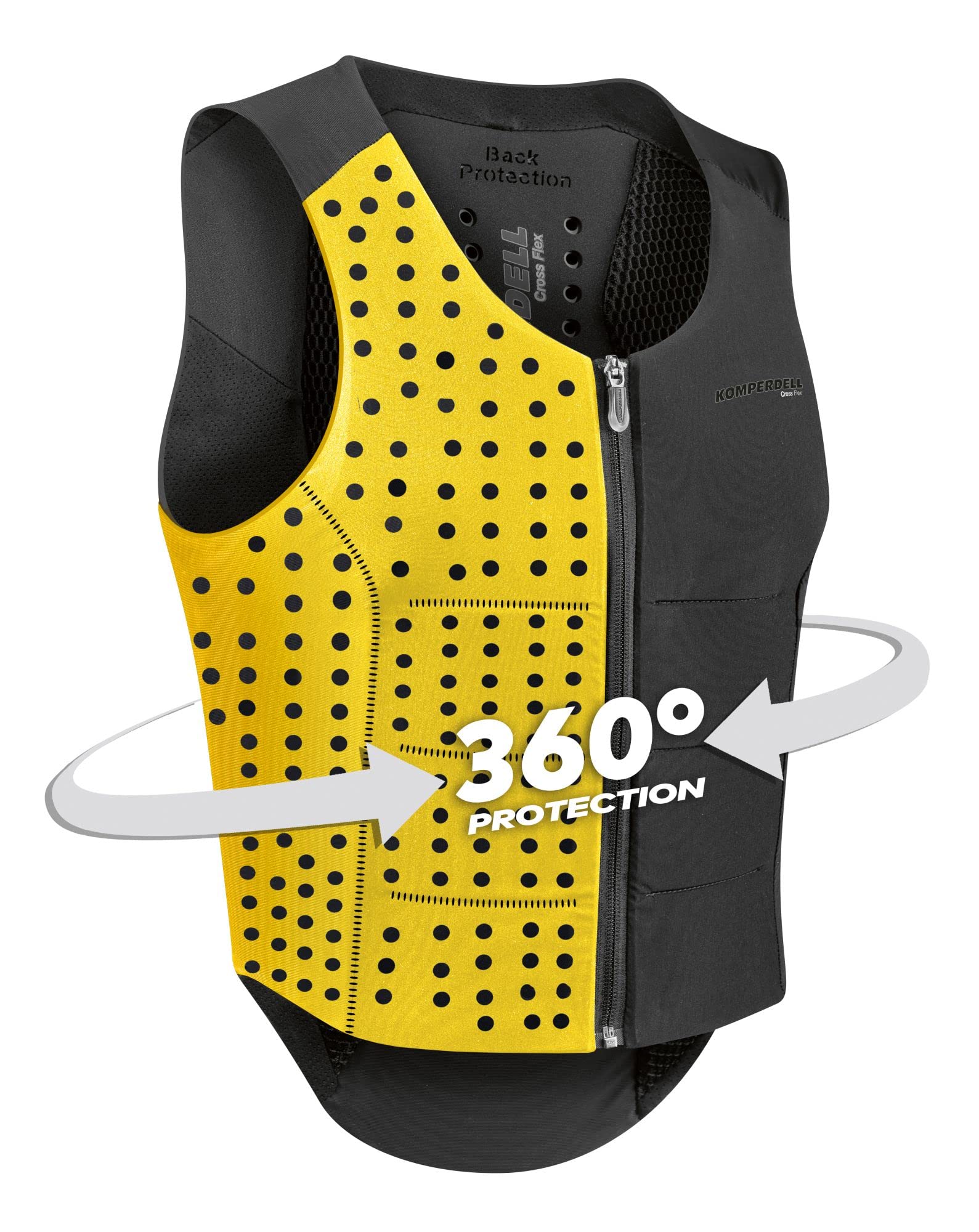 Komperdell Ballistic Flexfit Men ochraniacz narciarski, do sportów jeździeckich