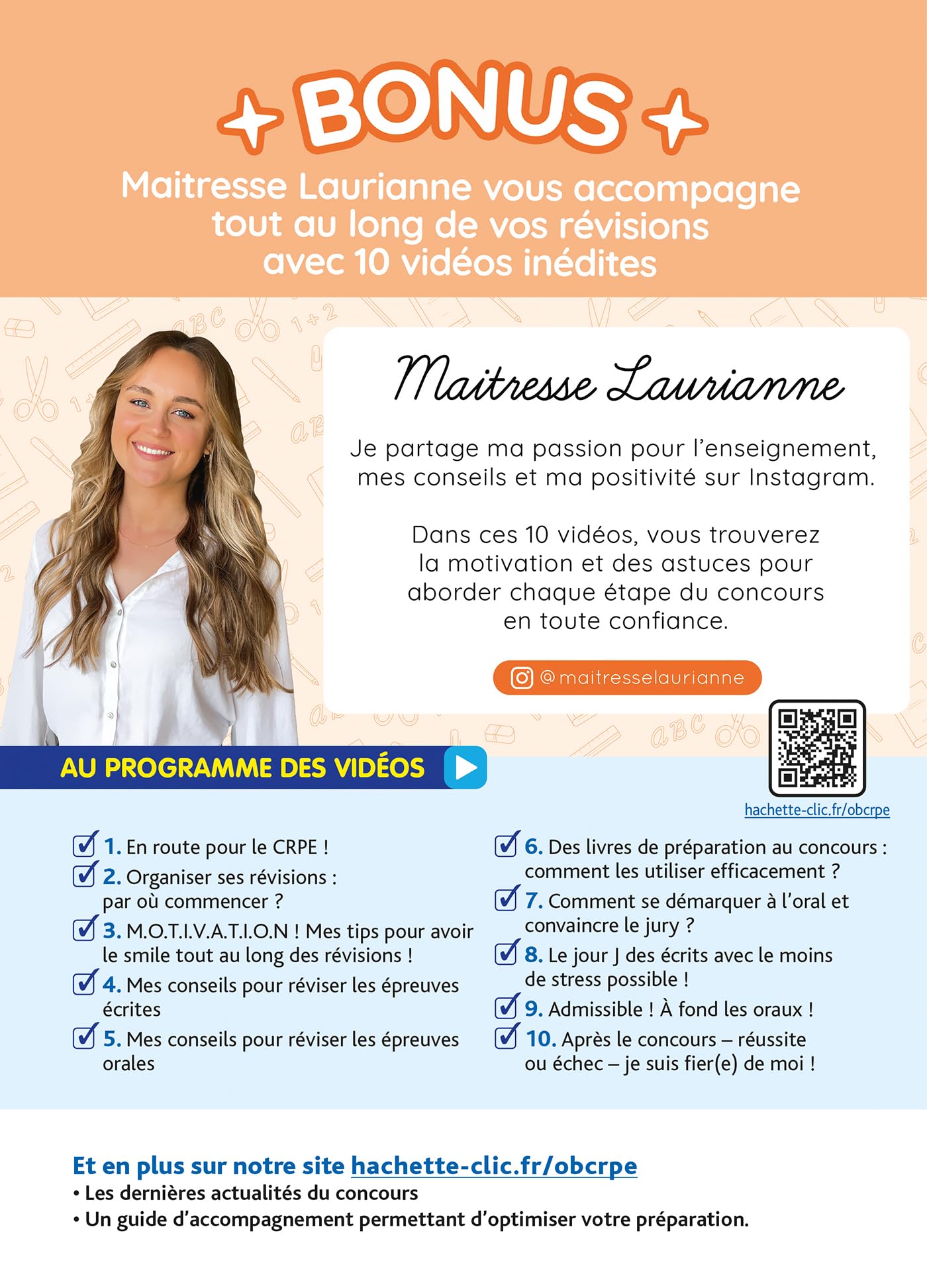 Objectif CRPE 2026-2027 - Maths - La leçon - épreuve orale d'admission