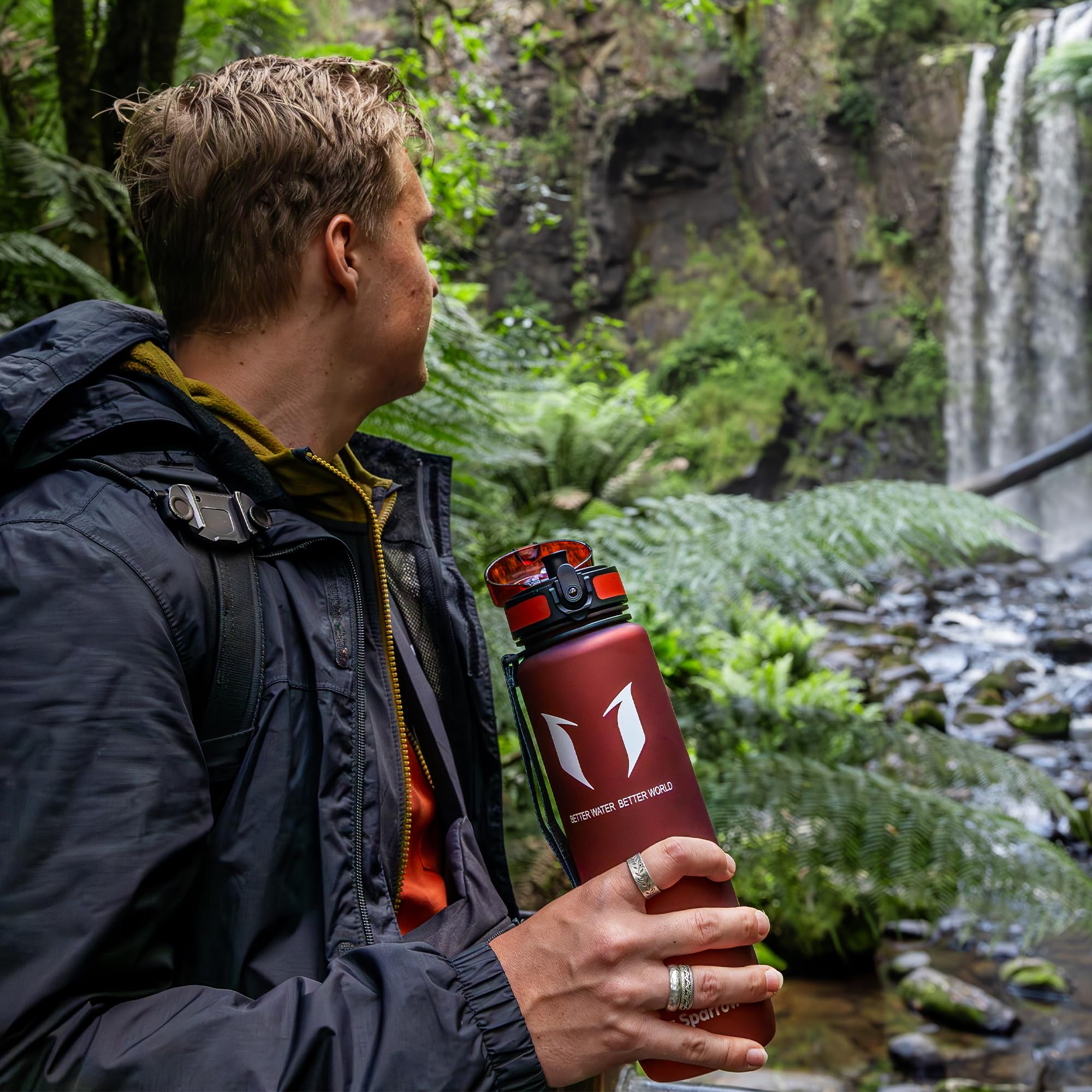 Super Sparrow Borraccia Sportiva & Bottiglia Bambini Senza Perdite - 350ml/500ml/750ml/1L/1.5L - Senza BPA