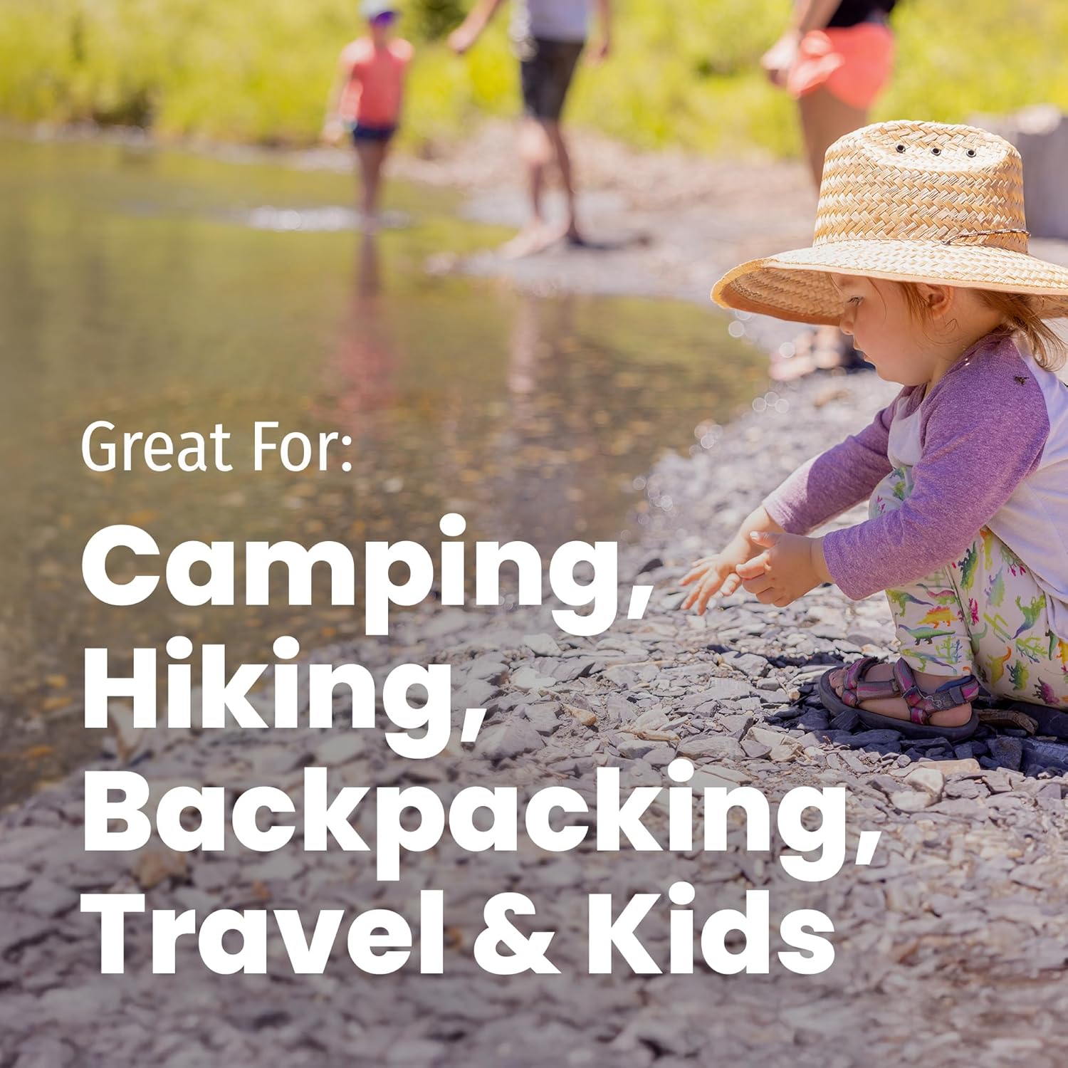 PACT Bathroom Wipes (100-Pack) | Compressed Toilet Wipes for Camping, Backpacking, Backcountry