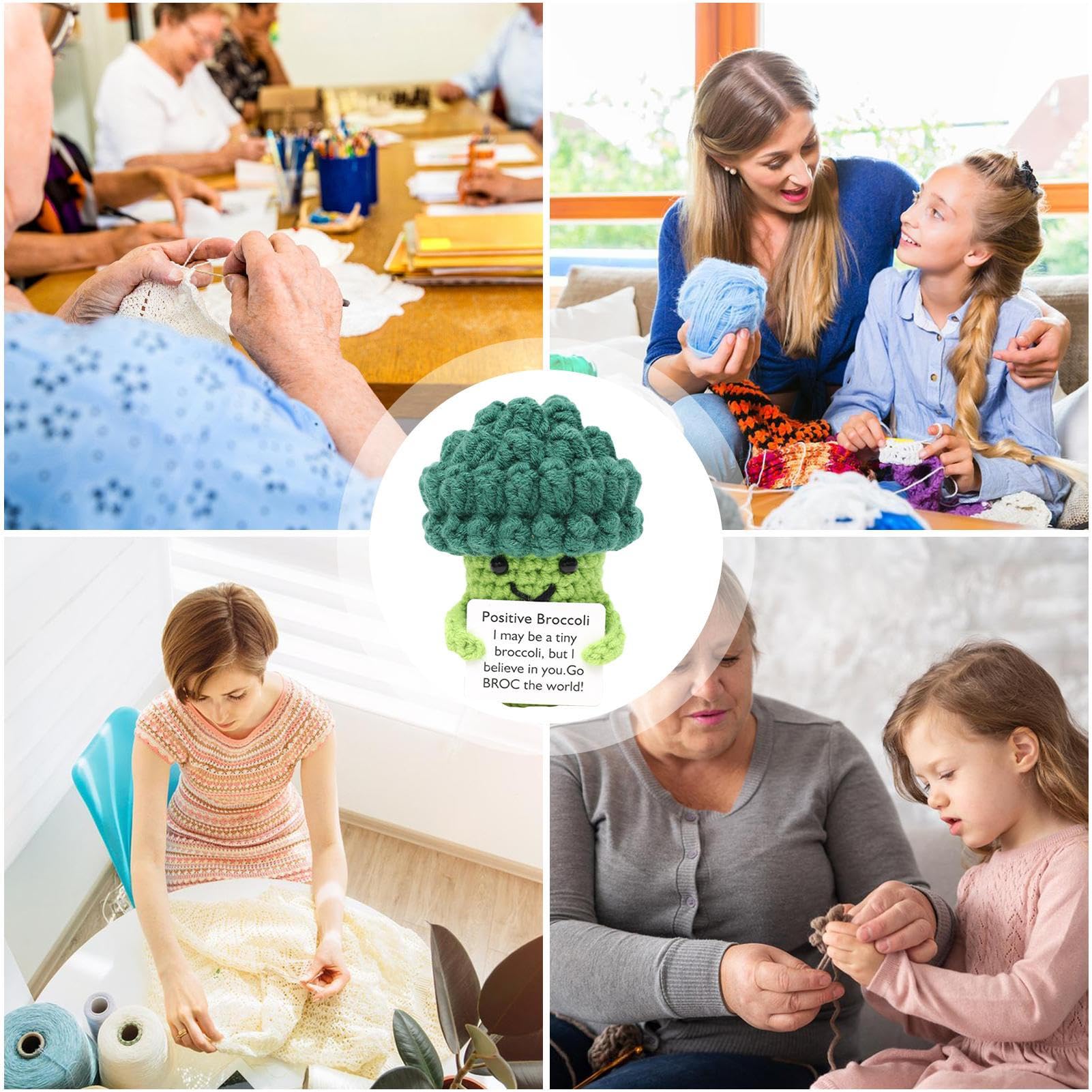 Positive Motivante Brocoli Jouet Déco Bureau Étudiant Enseignant Infirmier Anniversaire Noël
