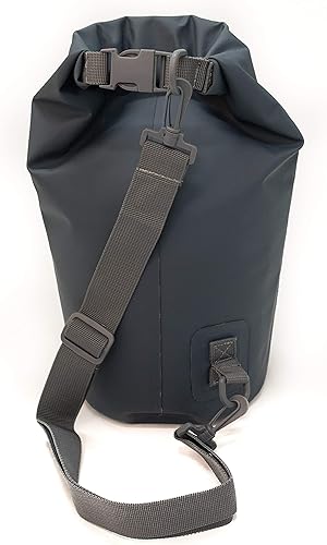 Miniatura 2 de Nod products Bolsa seca flotante ligera de carbón de 10 litros con panel de visión transparente para playa, viajes y regalos