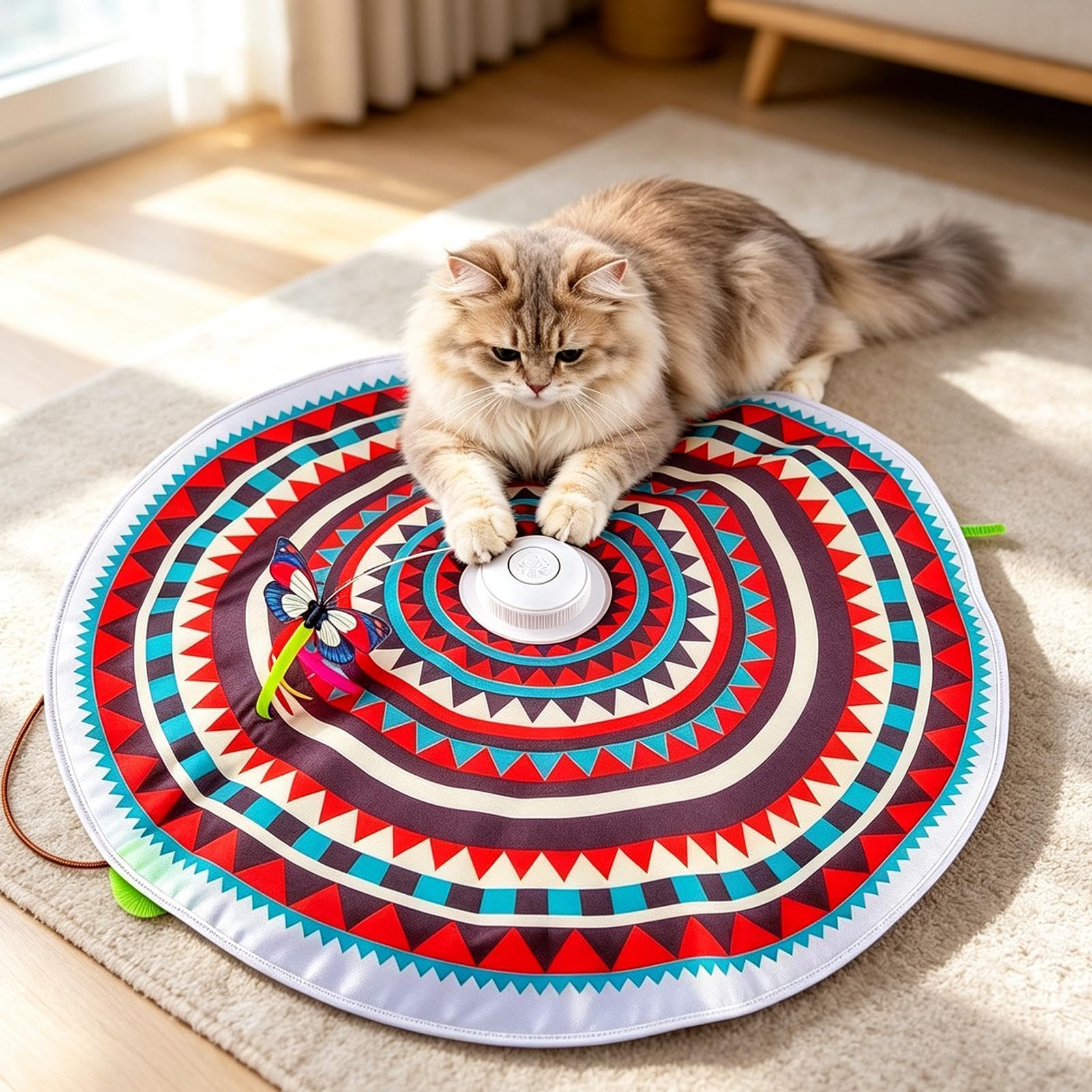 Generico Giocattoli Per L'Esercizio Dei Gatti Di Arricchimento Intelligente | Stimolante Per Gatti esterno interno casa balcone appartamento soggiorno