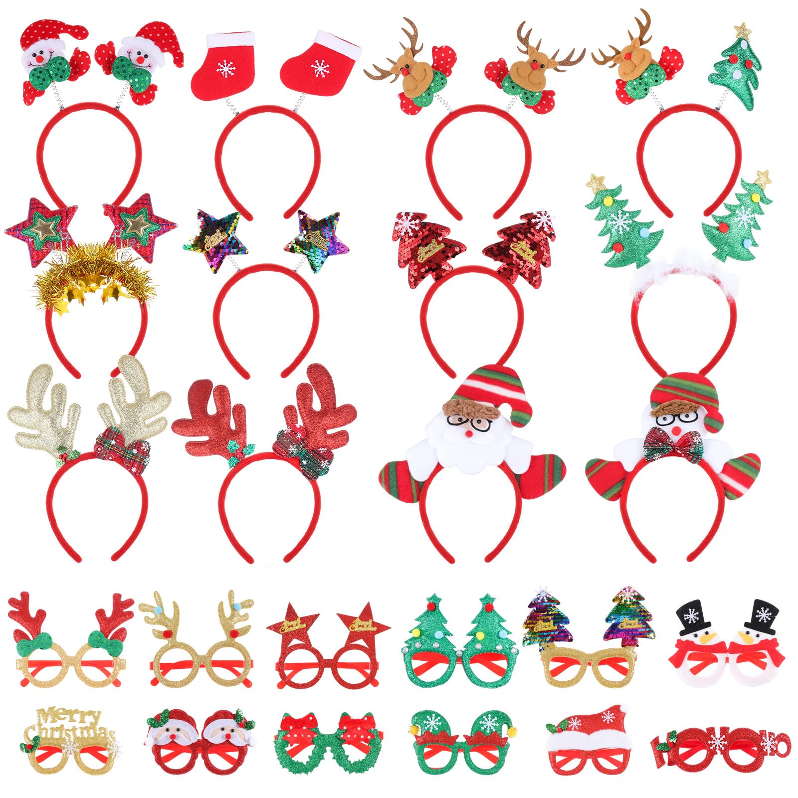 BAIEGOED 24PCS Christmas Party Favors