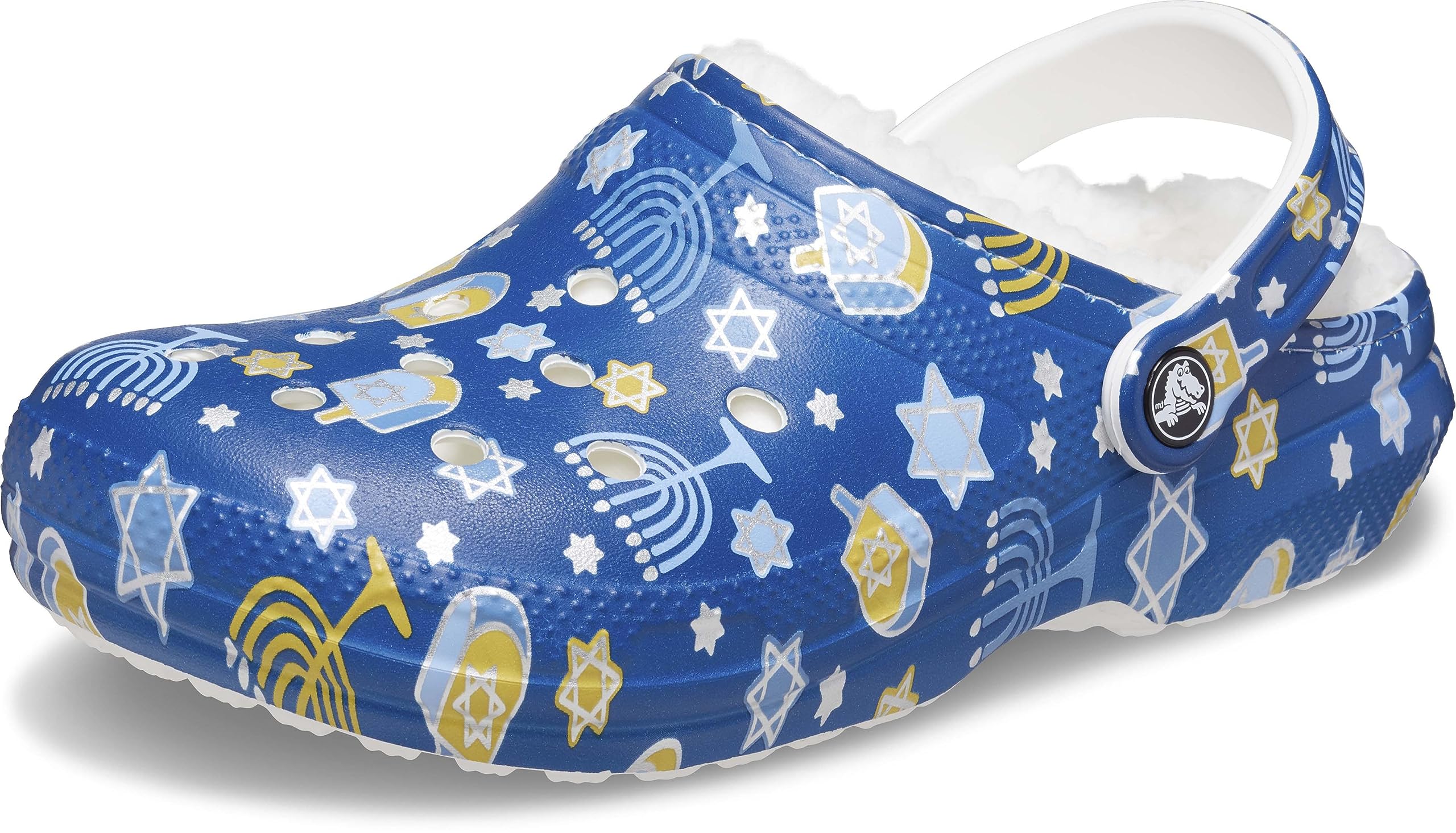 Crocs Women's Classic Holiday Lined Fuzzy Clogs