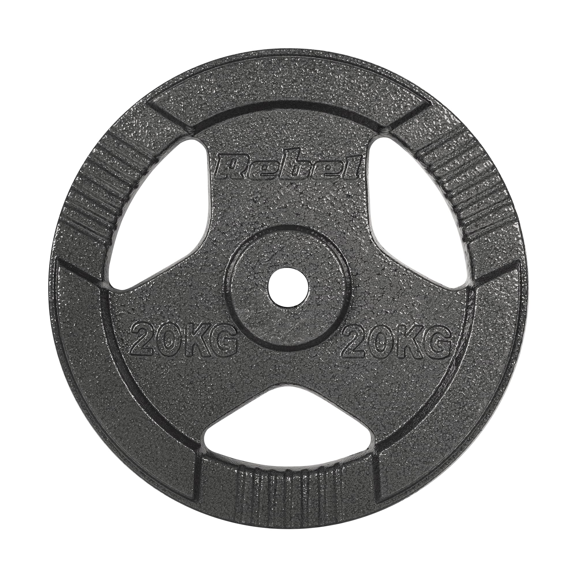Rebel Obciążenie Żeliwne 20kg Otwór 31mm Talerz z Uchwytami RBA-2137