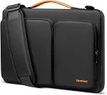 tomtoc 360 Protective Laptop Shoulder Bag for 16-inch MacBook Pro M5/M4/M3/M2/M1 Pro/Max 2026-2019, Water-resistant Sleeve for Dell XPS 15 Surface Book 3 The New Razer Blade 16