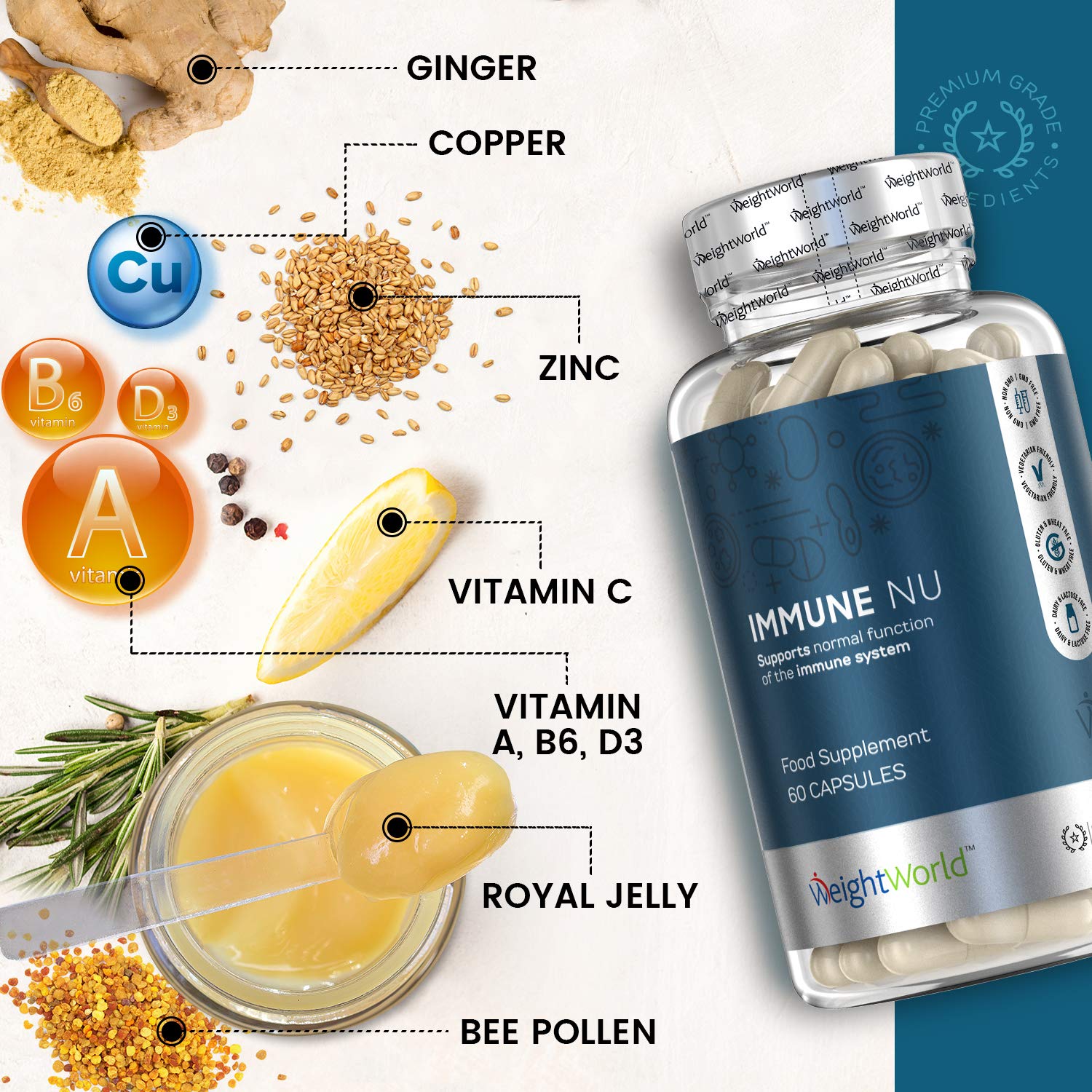 Buy Immune Nu 23 Ingredient Immunity Complex with Vitamin C
