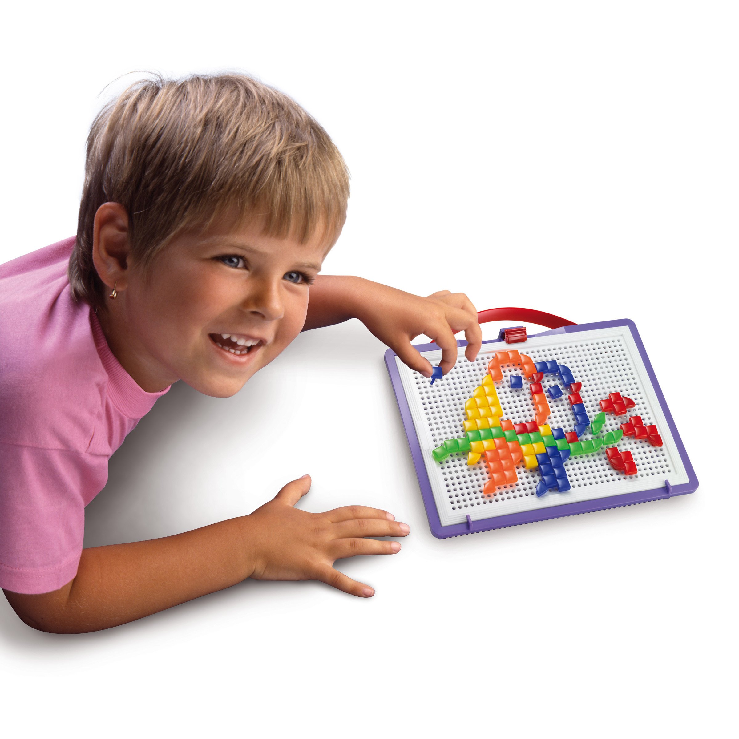 Quercetti Fantacolor Portable Jeu De Mosaïques 0924
