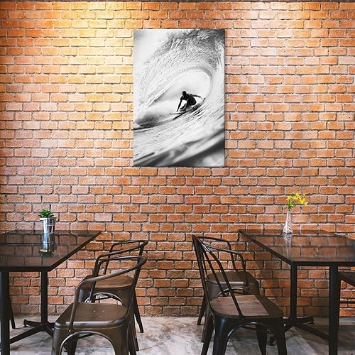 Miniatura 3 de Póster vintage de surf, arte de olas costeras, arte de pared de playa, pintura de olas grandes, deportes extremos, impresiones en lienzo para el