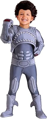 Official Shark Boy and Lava Girl Toddler Gray Shark Boy Costume, Boys Superhero Jumpsuit Costume