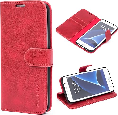 Mulbess Custodia per Samsung Galaxy Edge Cover Samsung Edge Pelle Custodia Portafoglio Porta Carte Chiusura Magnetica Vino Rosso Mulbess Custodia per Samsung Galaxy Edge Cover Samsung Edge Pelle Custodia Portafoglio Porta Carte Chiusura Magnetica Vino Rosso
