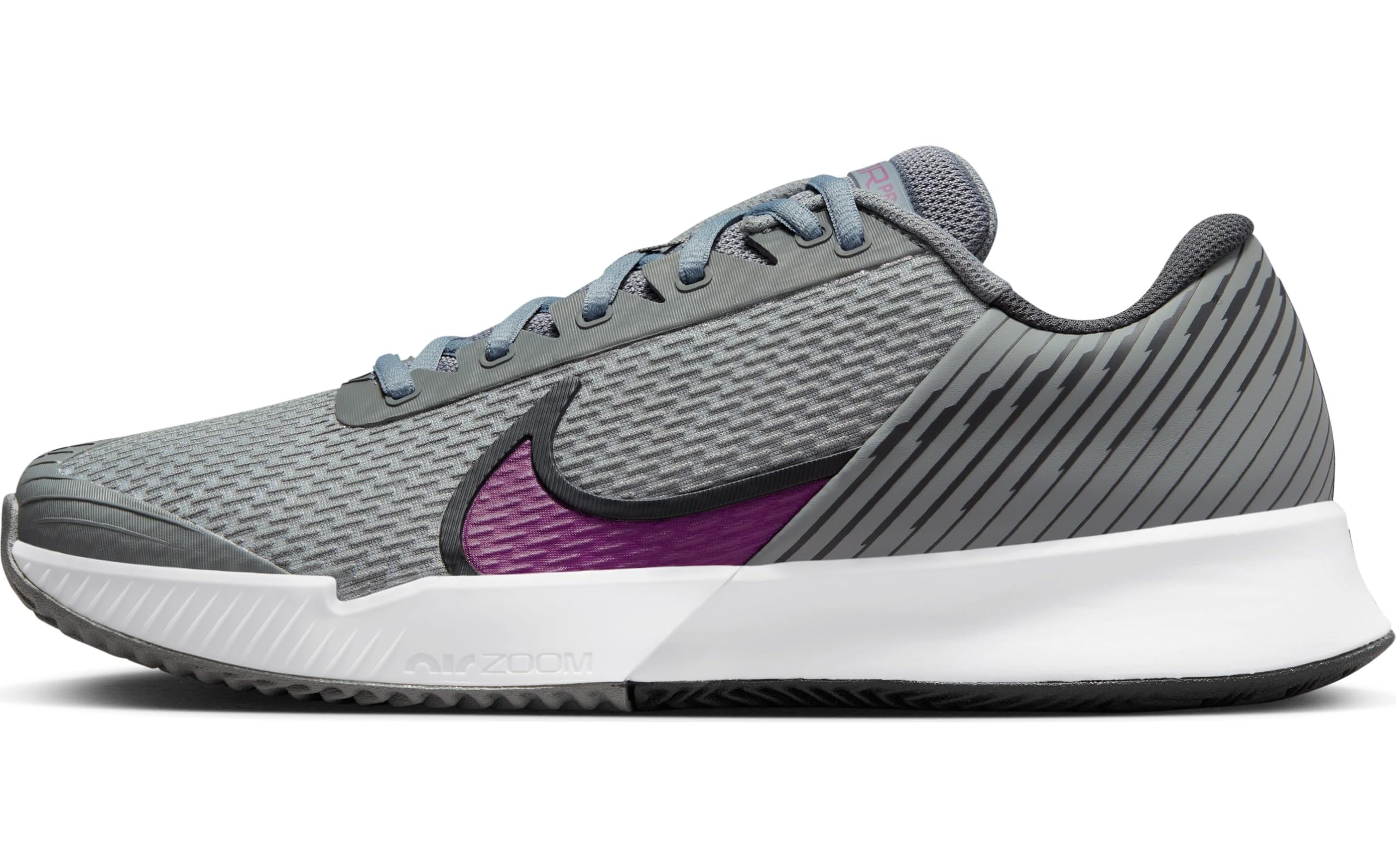 Nike Air Zoom Vapor Pro 2 Mens Clay Tennis Shoes DV2020-006 Smoke Grey Dark Smoke Grey Black Sangria