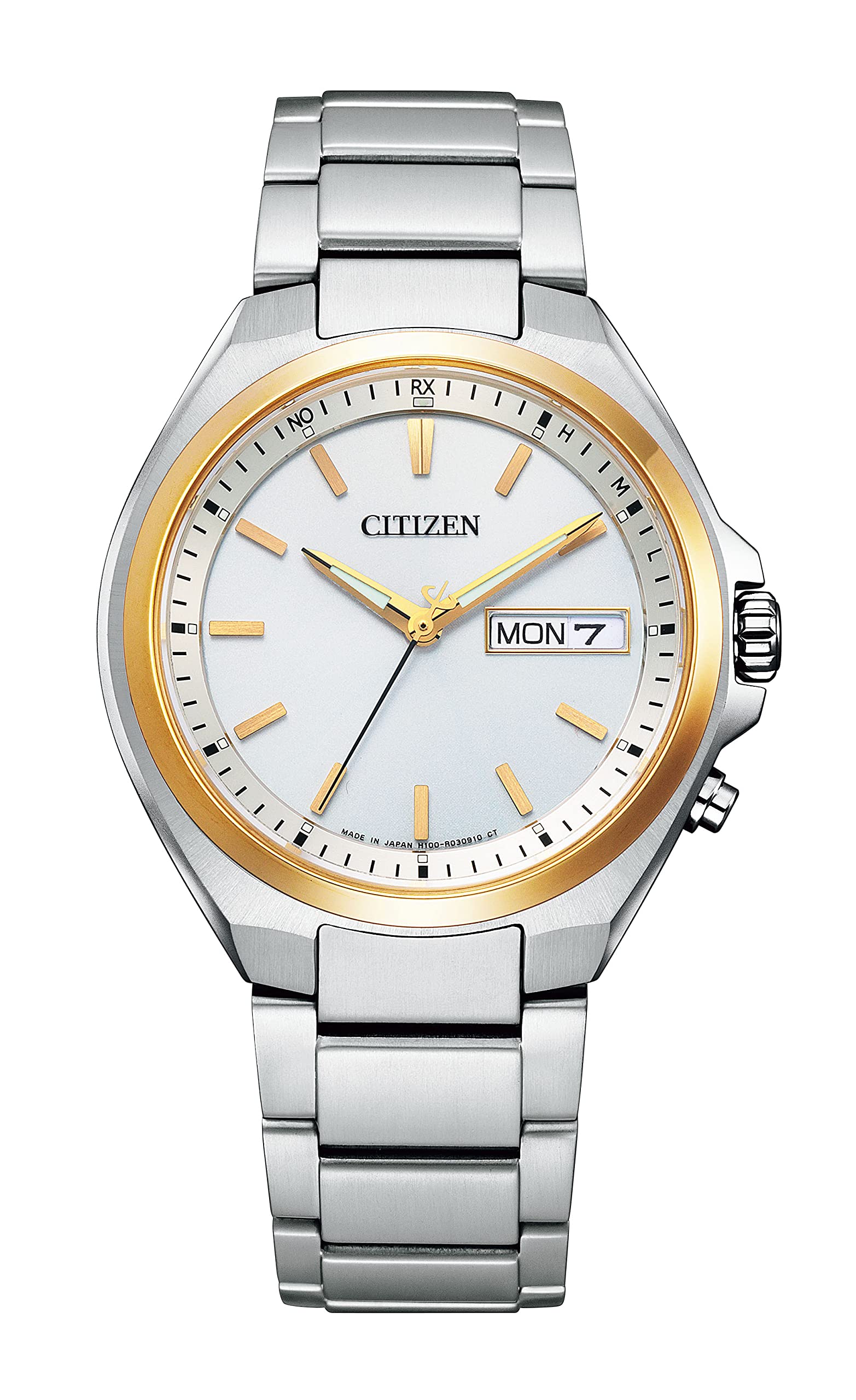 CITIZEN シチズン ATESSA アテッサ エコドライブ 時計 Amazon.co.jp: シチズン 腕時計 アテッサ AT6074-56A エコ・ドライブ