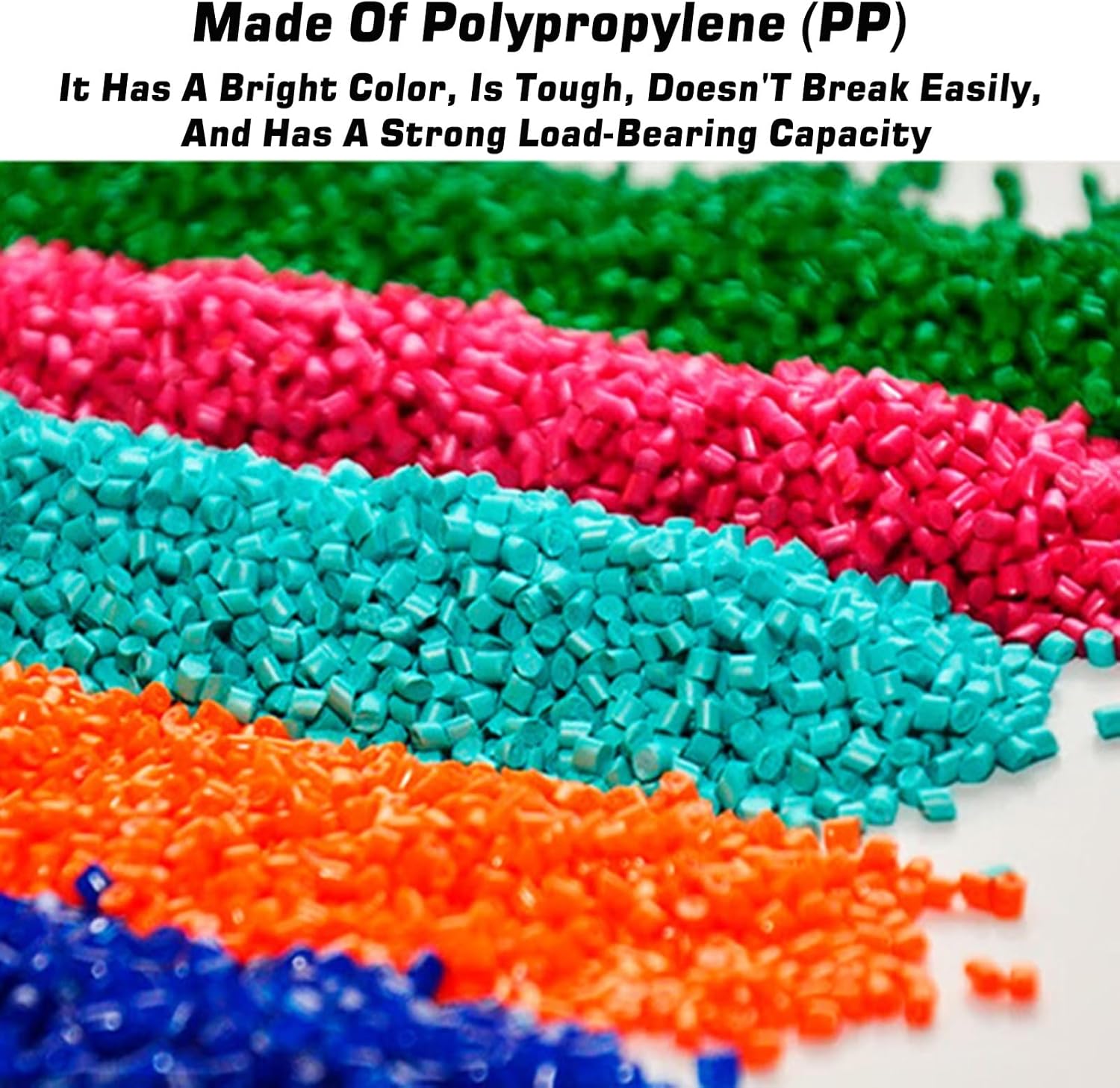 Heavy-Duty Interlocking Floor Tiles, 50x50cm Modular Drainage Mats for Garage, Terrace & Bathroom - All-Weather, Easy Clean, Quick Drain (4 Yellow Pieces)