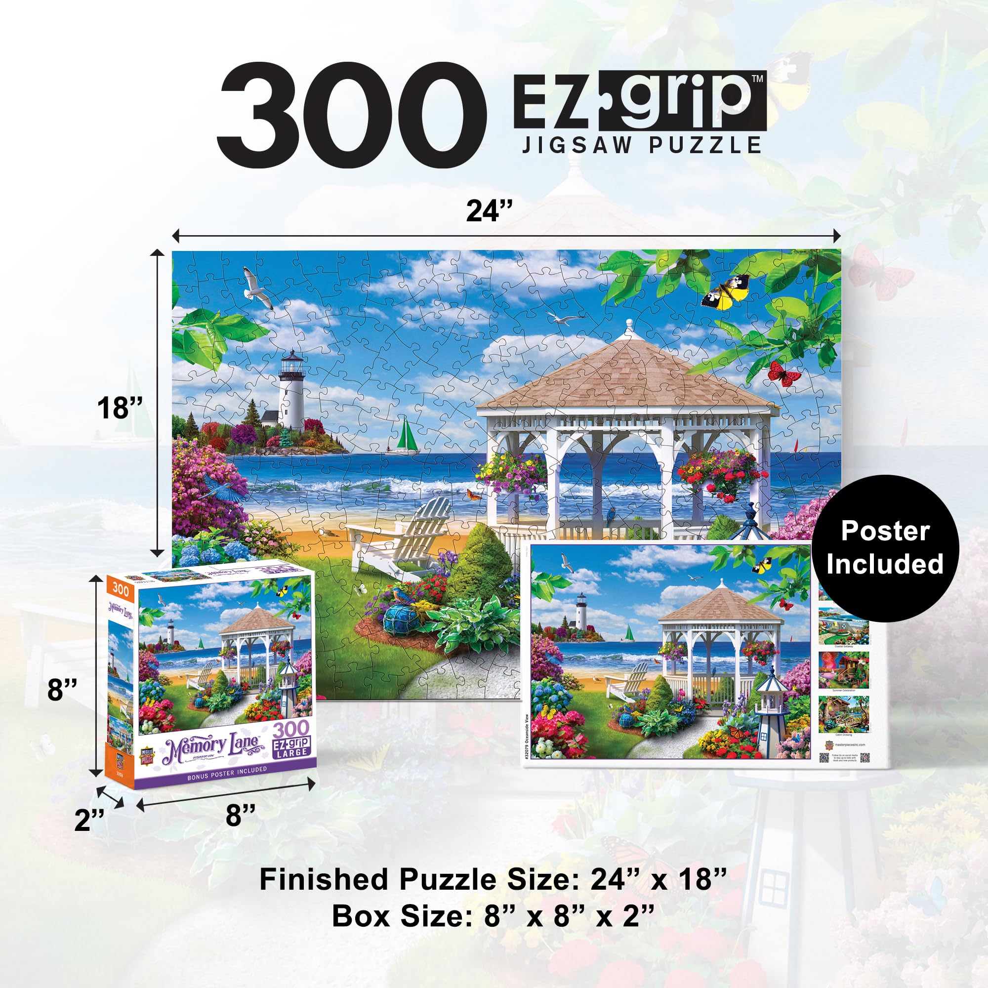 Amazon | Masterpieces イージーグリップジグソーパズル 300ピース