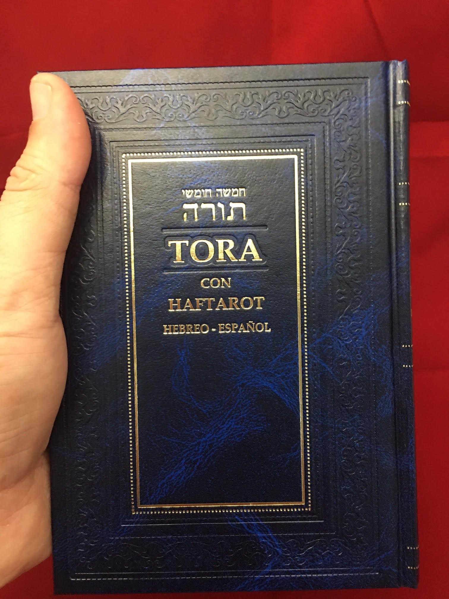 Judaica TORAH en hebreo y español Pentateuco y Haftarot Libro de la Biblia Judaica Israel
